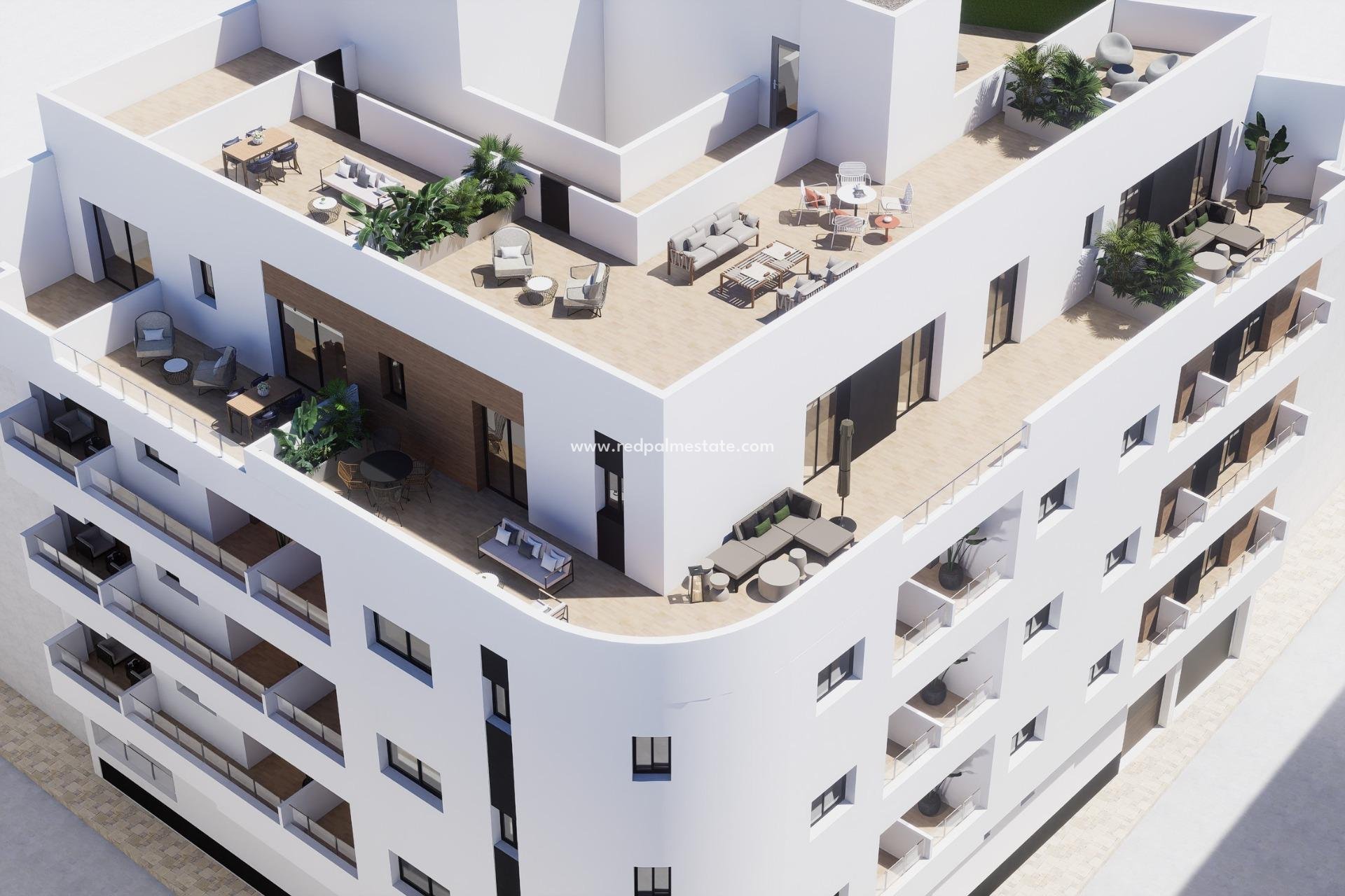 Nybygg - Leilighet -
Torrevieja - pueblo
