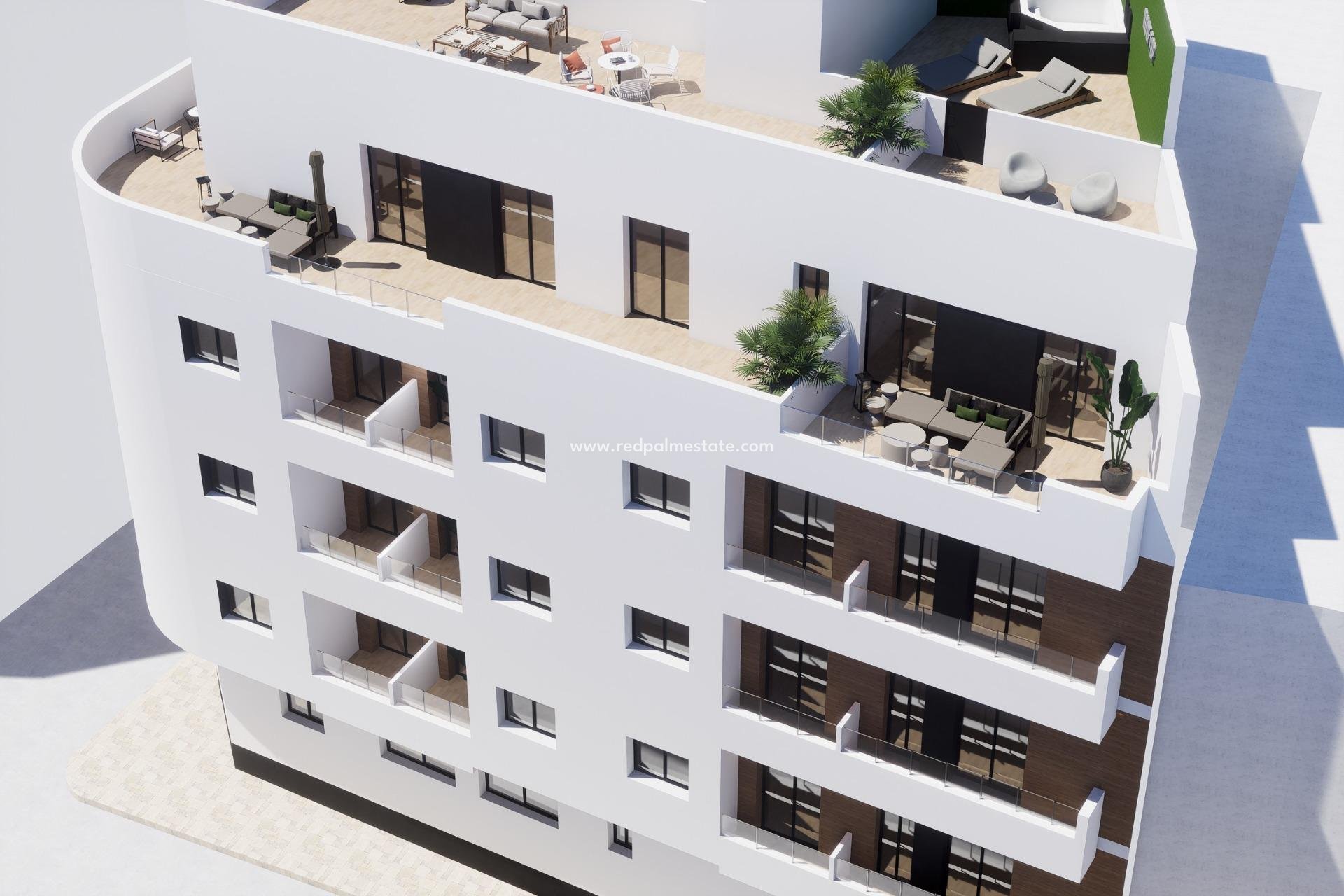 Nybygg - Leilighet -
Torrevieja - pueblo