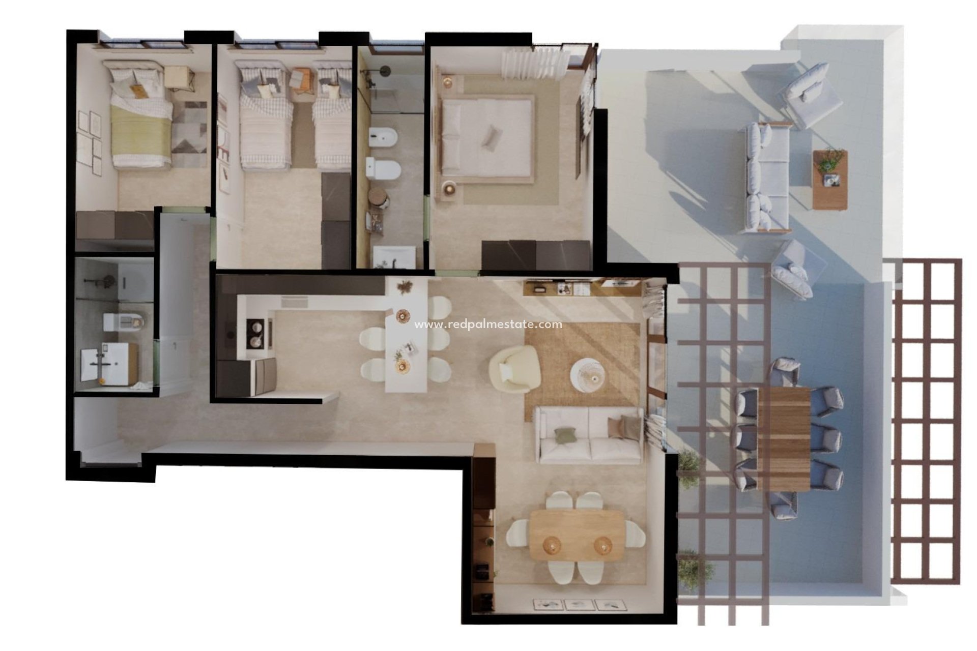 Nybygg - Leilighet -
Vera Playa