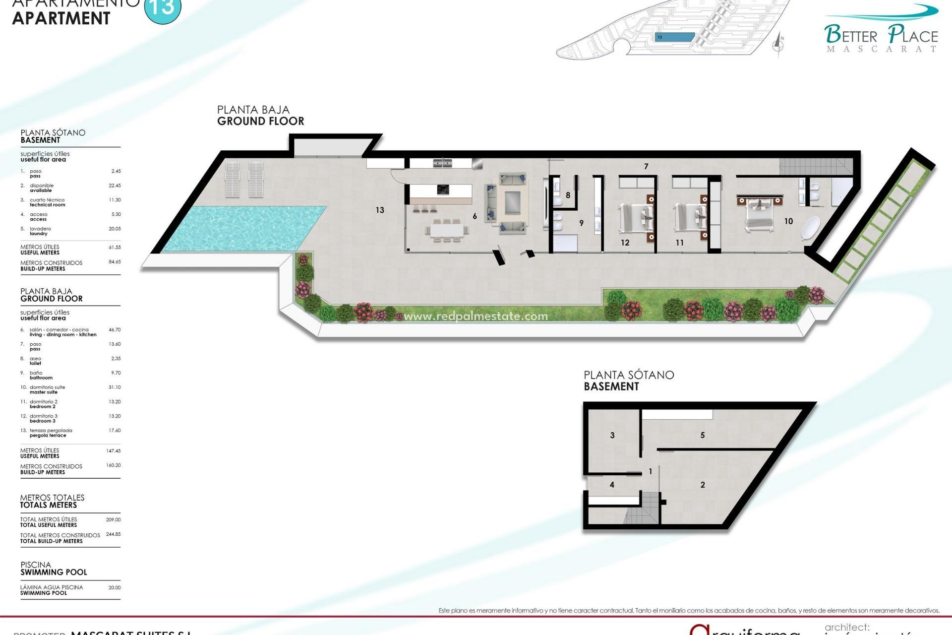 Nybygg - Leiligheter -
Calpe - Mascarat