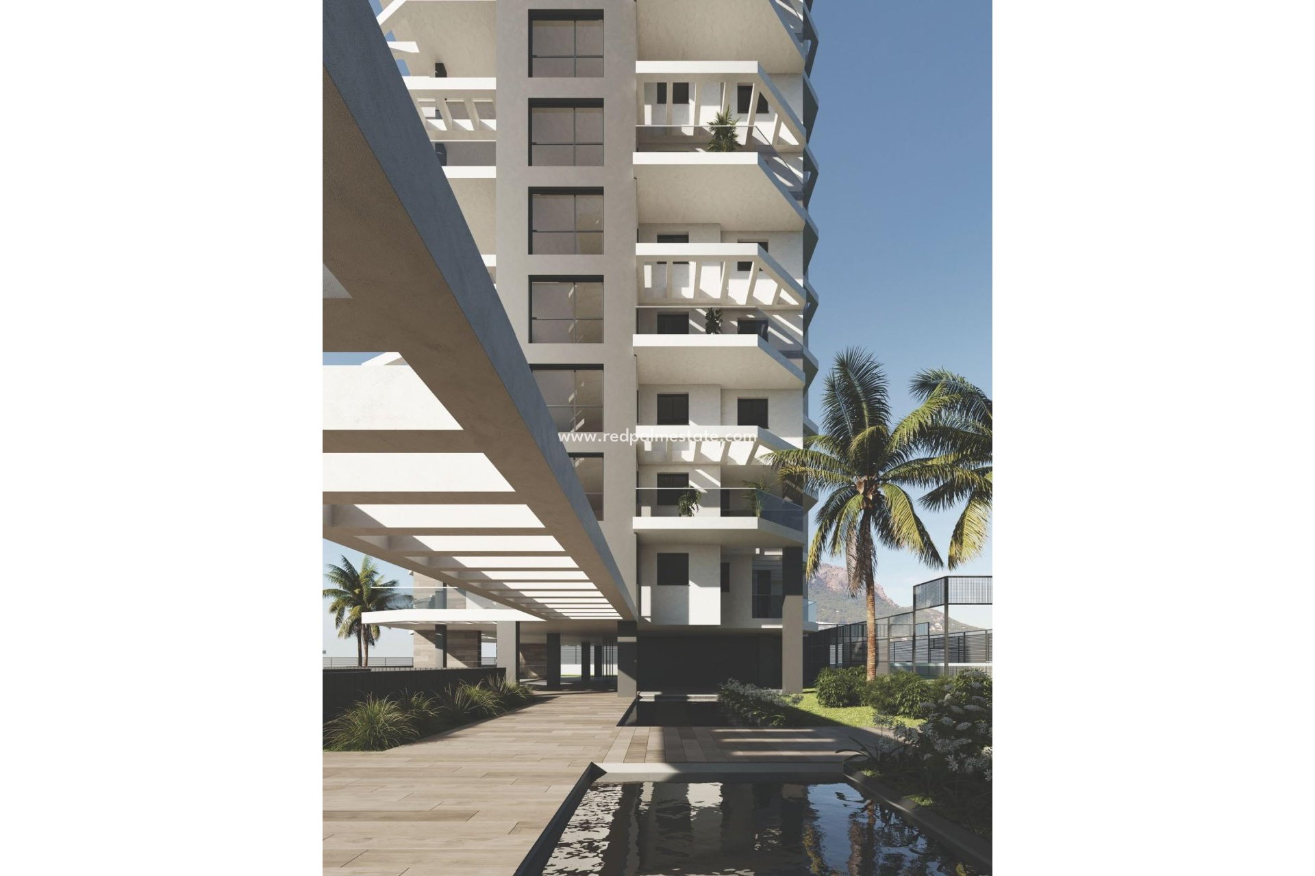 Nybygg - Leiligheter -
Calpe - Playa Cantal Roig