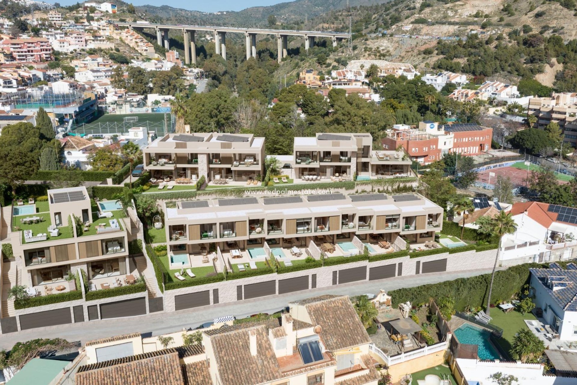 Nybygg - Rekkehus -
Málaga - Pedregalejo