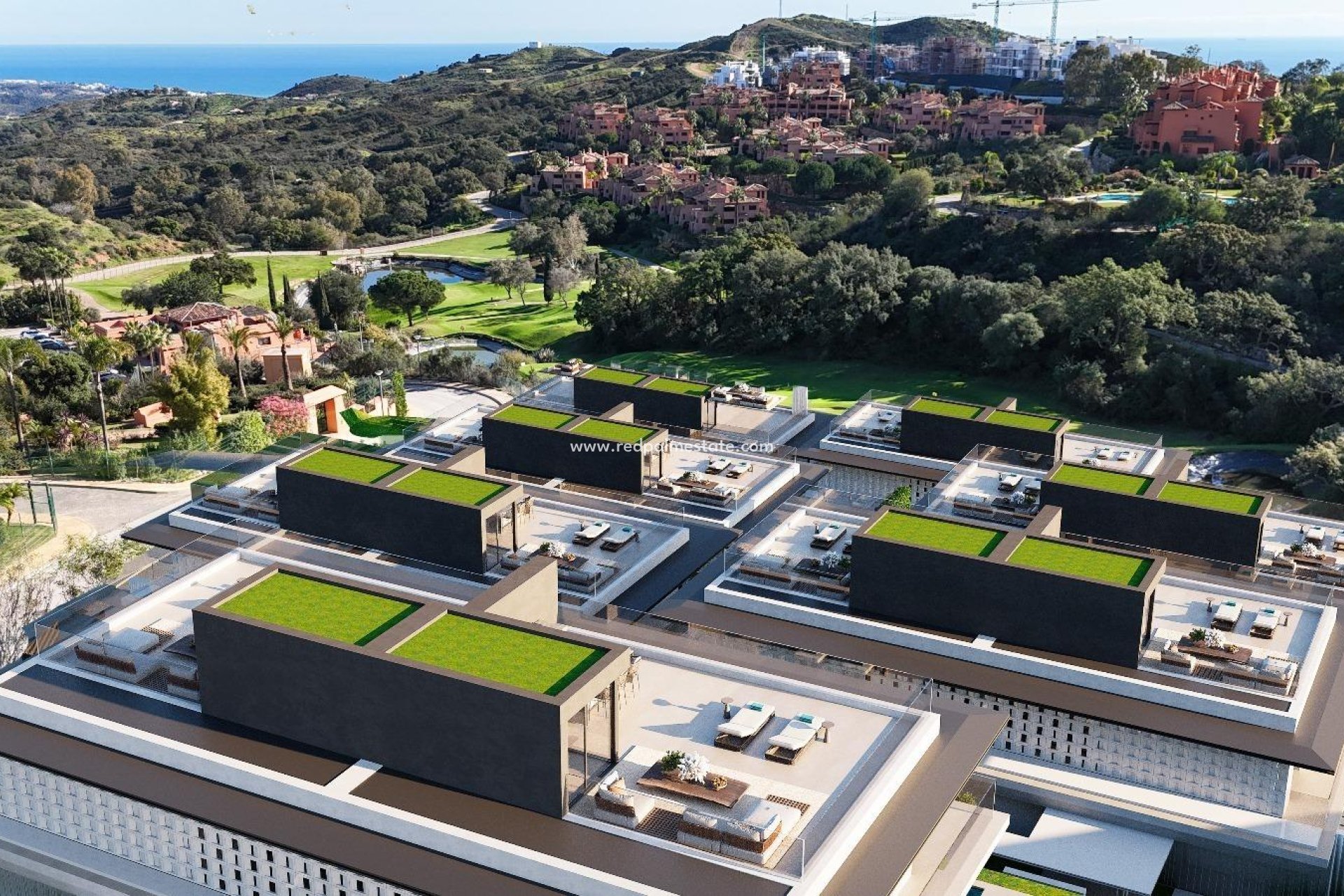 Nybygg - Rekkehus -
Ojen - El Soto