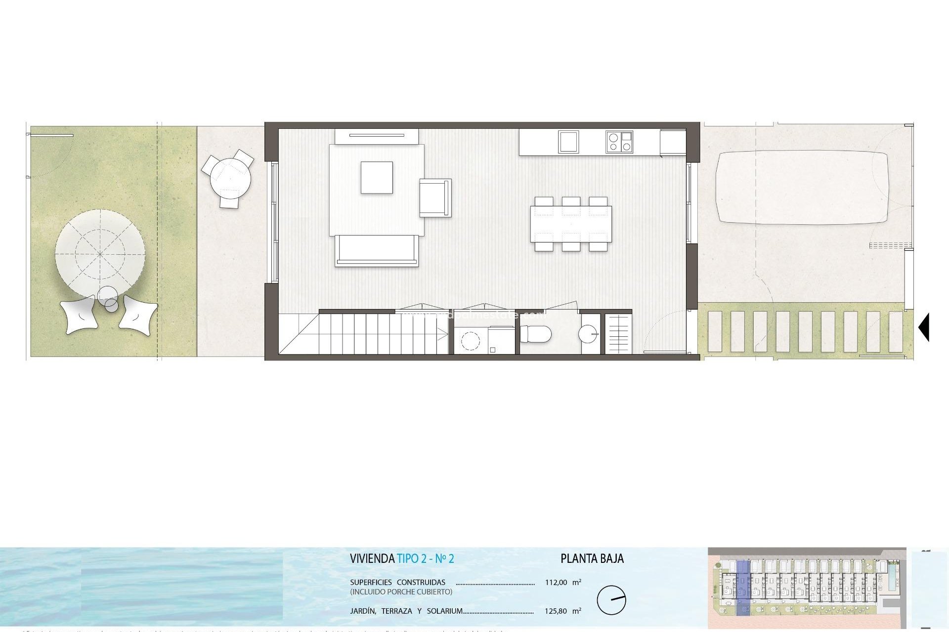 Nybygg - Rekkehus -
Pilar de la Horadada - pueblo