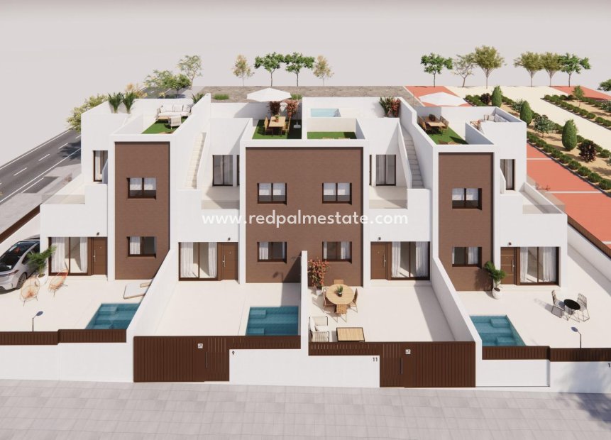 Nybygg - Rekkehus -
Pilar de la Horadada - Zona Pueblo