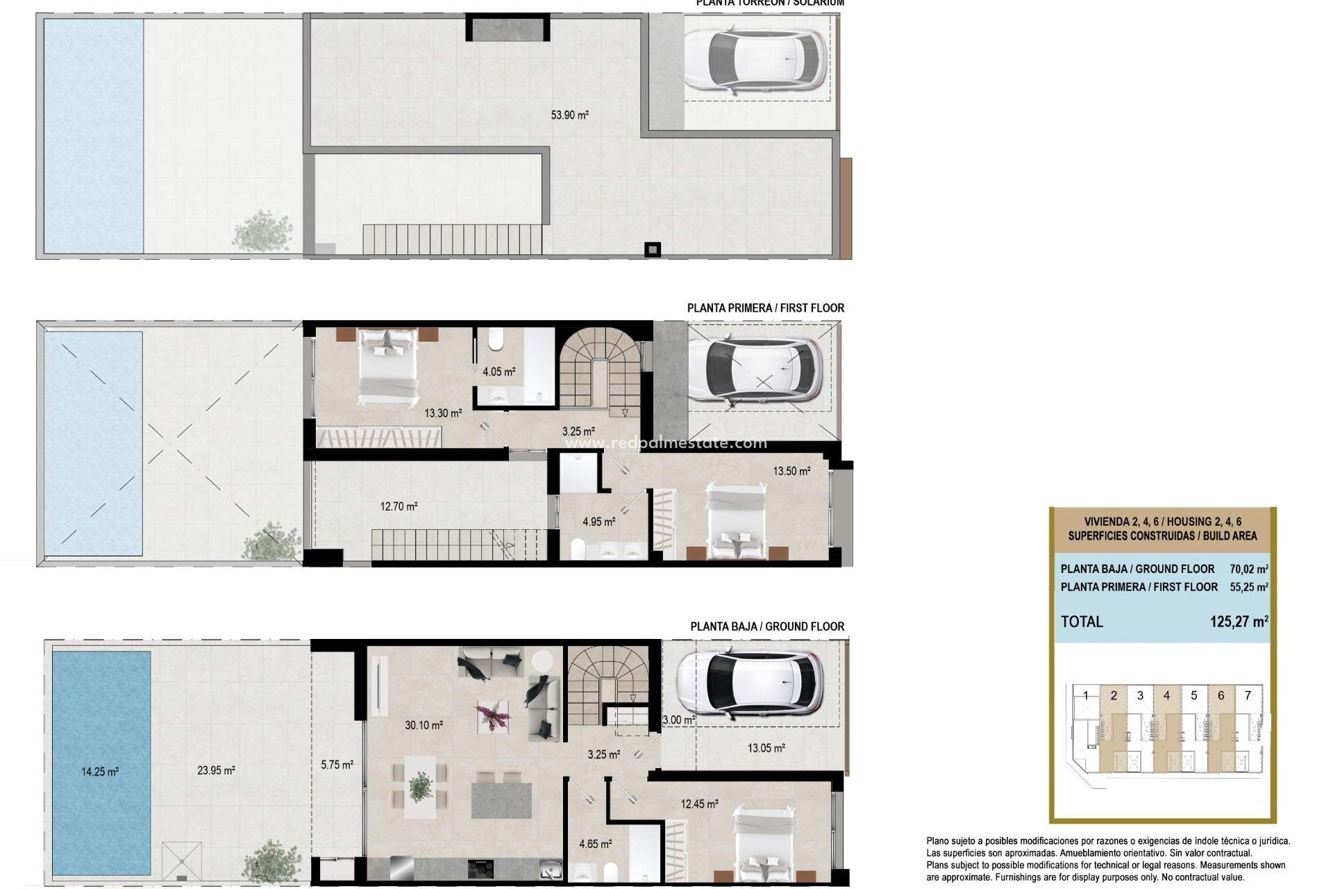 Nybygg - Rekkehus -
San Javier - pueblo