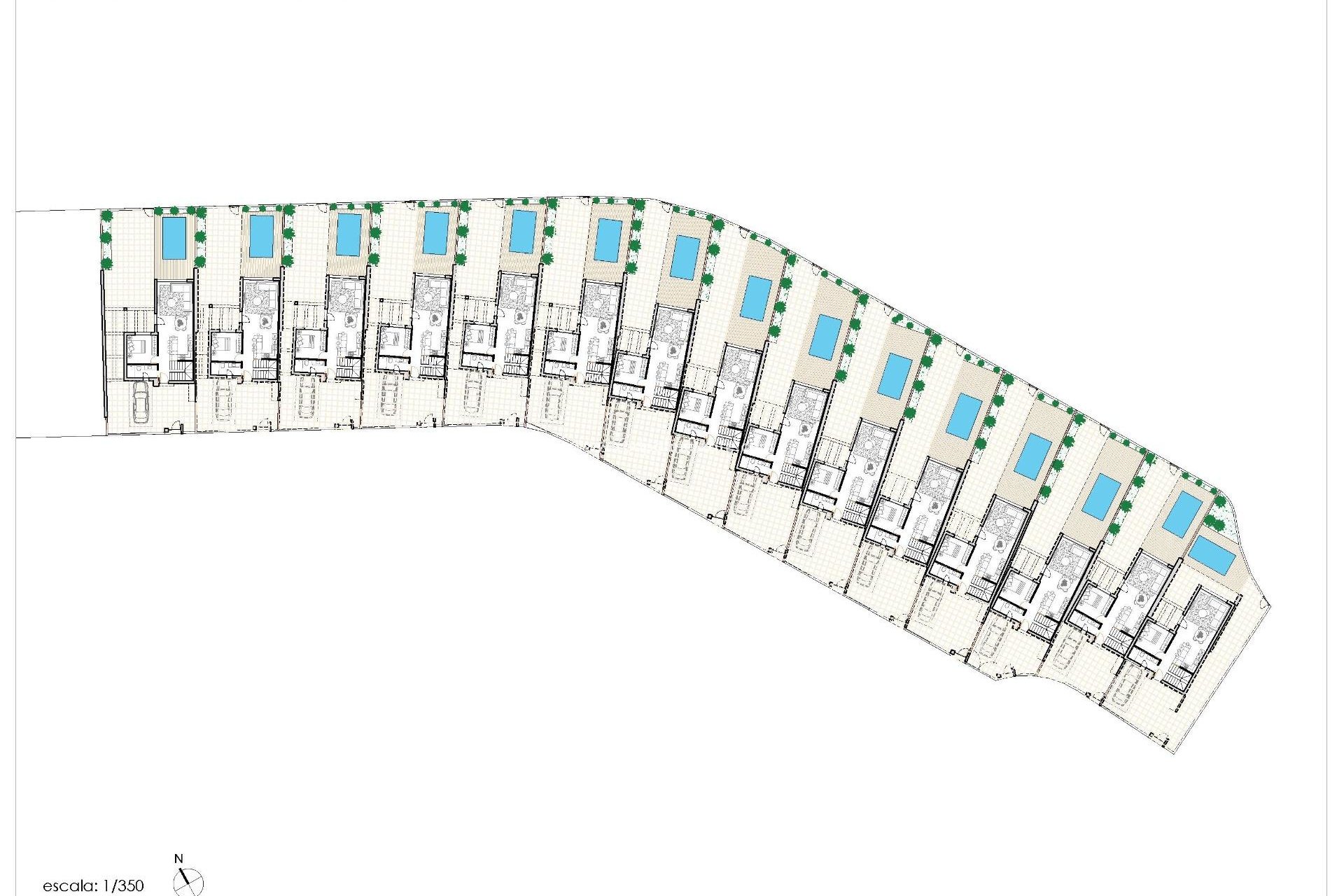 Nybygg - Rekkehus -
Torre Pacheco - Santa Rosalia