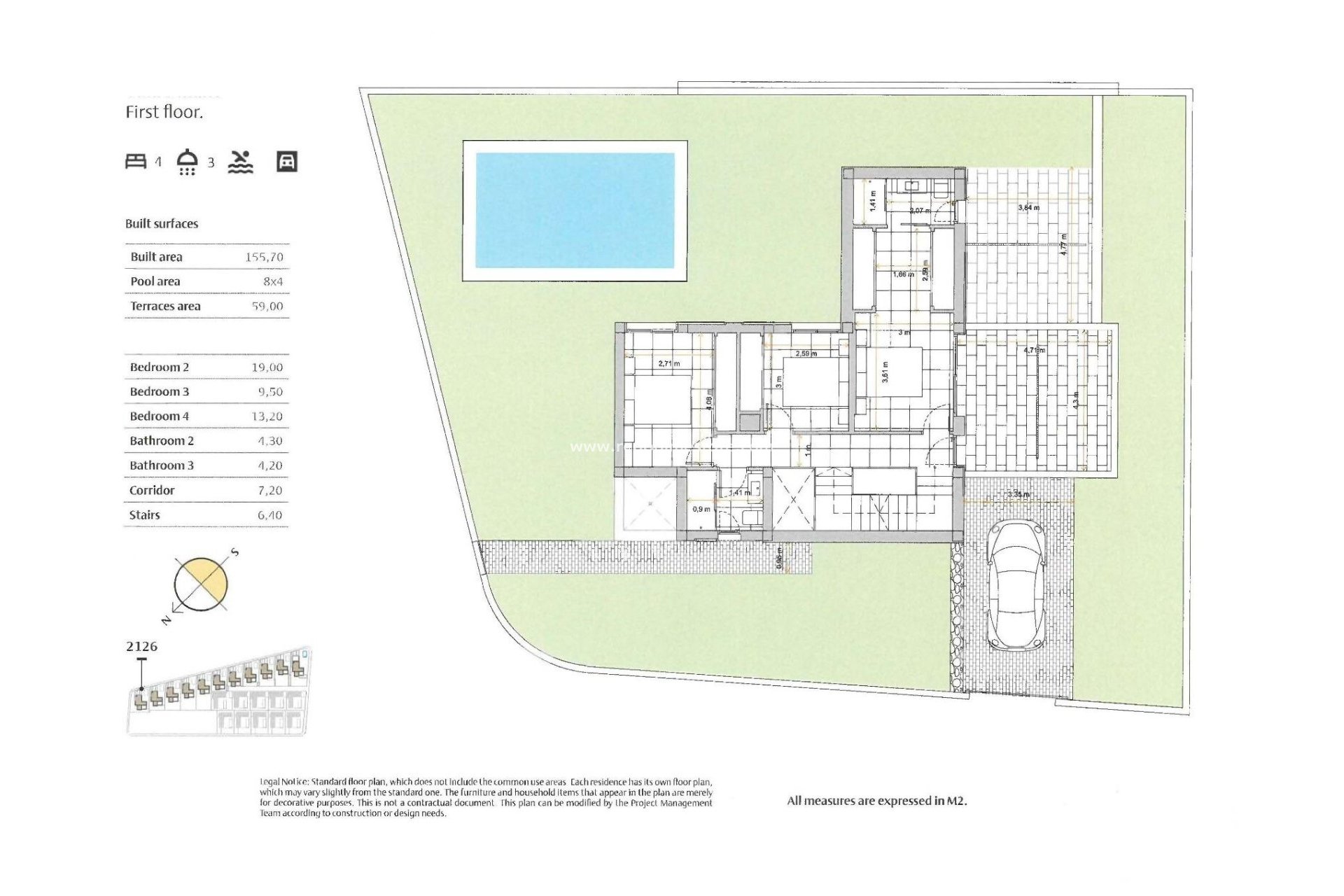 Nybygg - Villa -
Algorfa - La Finca Golf