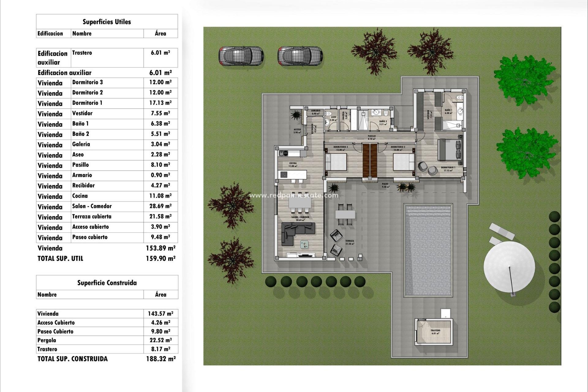 Nybygg - Villa -
Aspe - Poligono 19