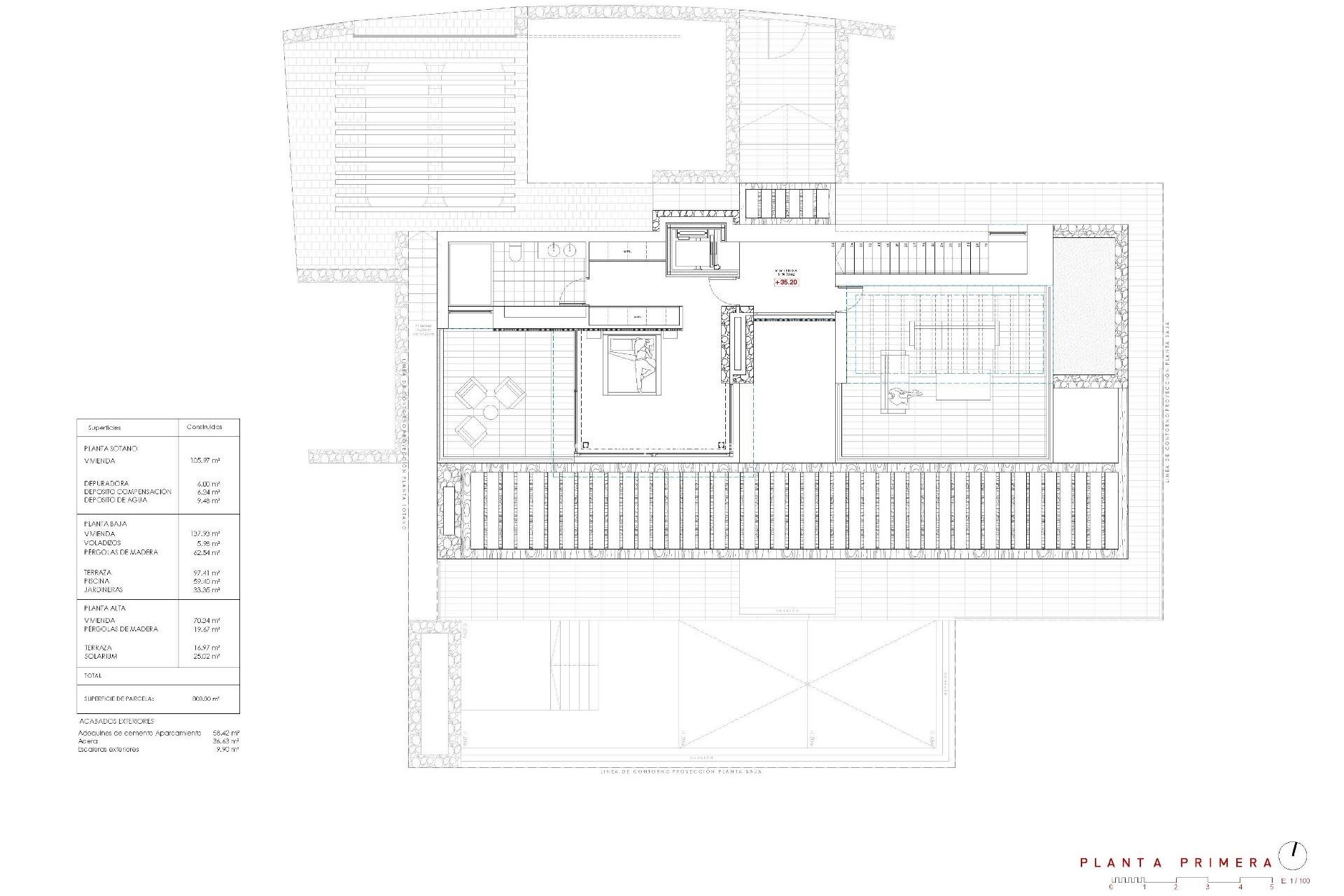 Nybygg - Villa -
Benissa - Cala de la Fustera