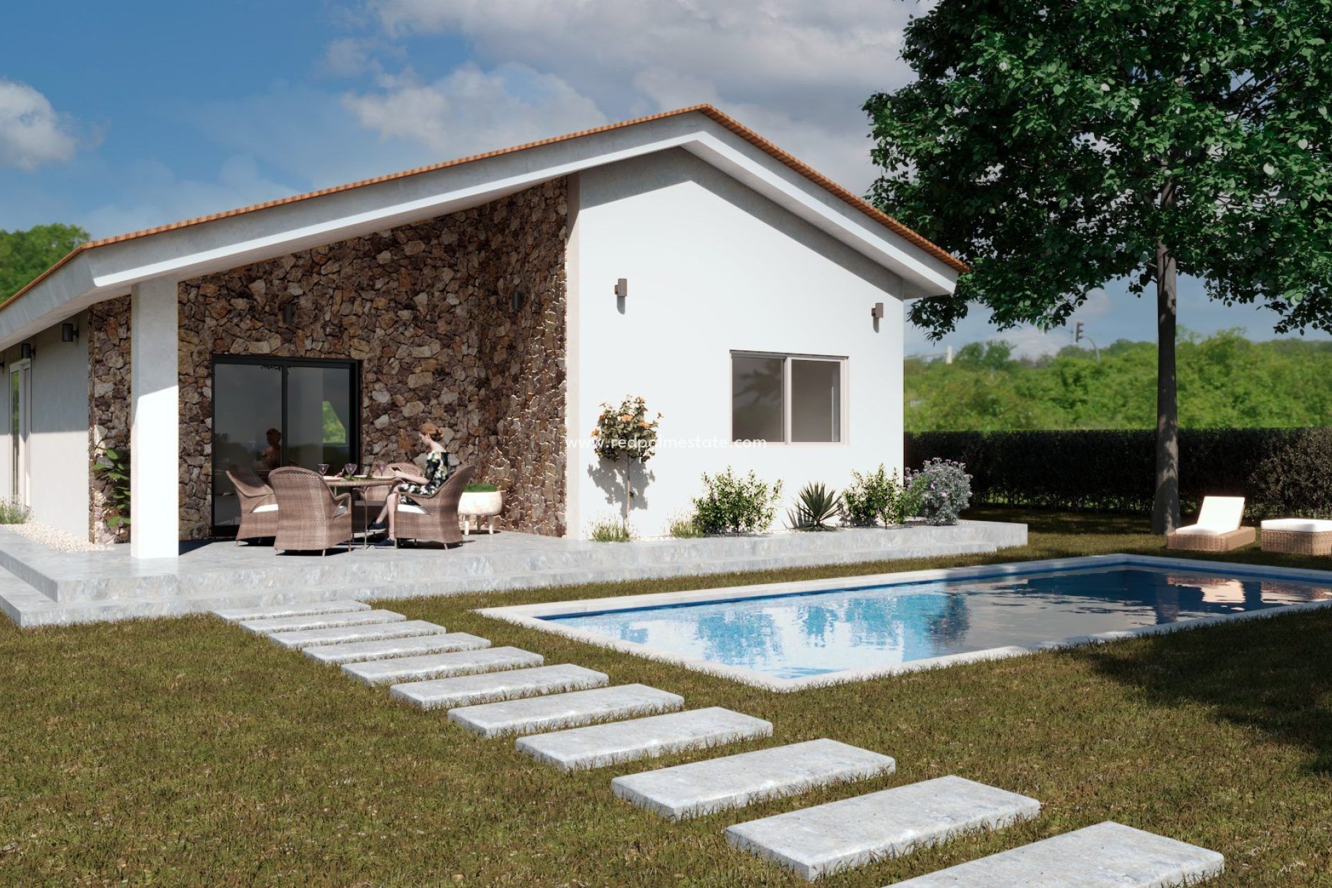 Nybygg - Villa -
campo de san juan (moratalla)