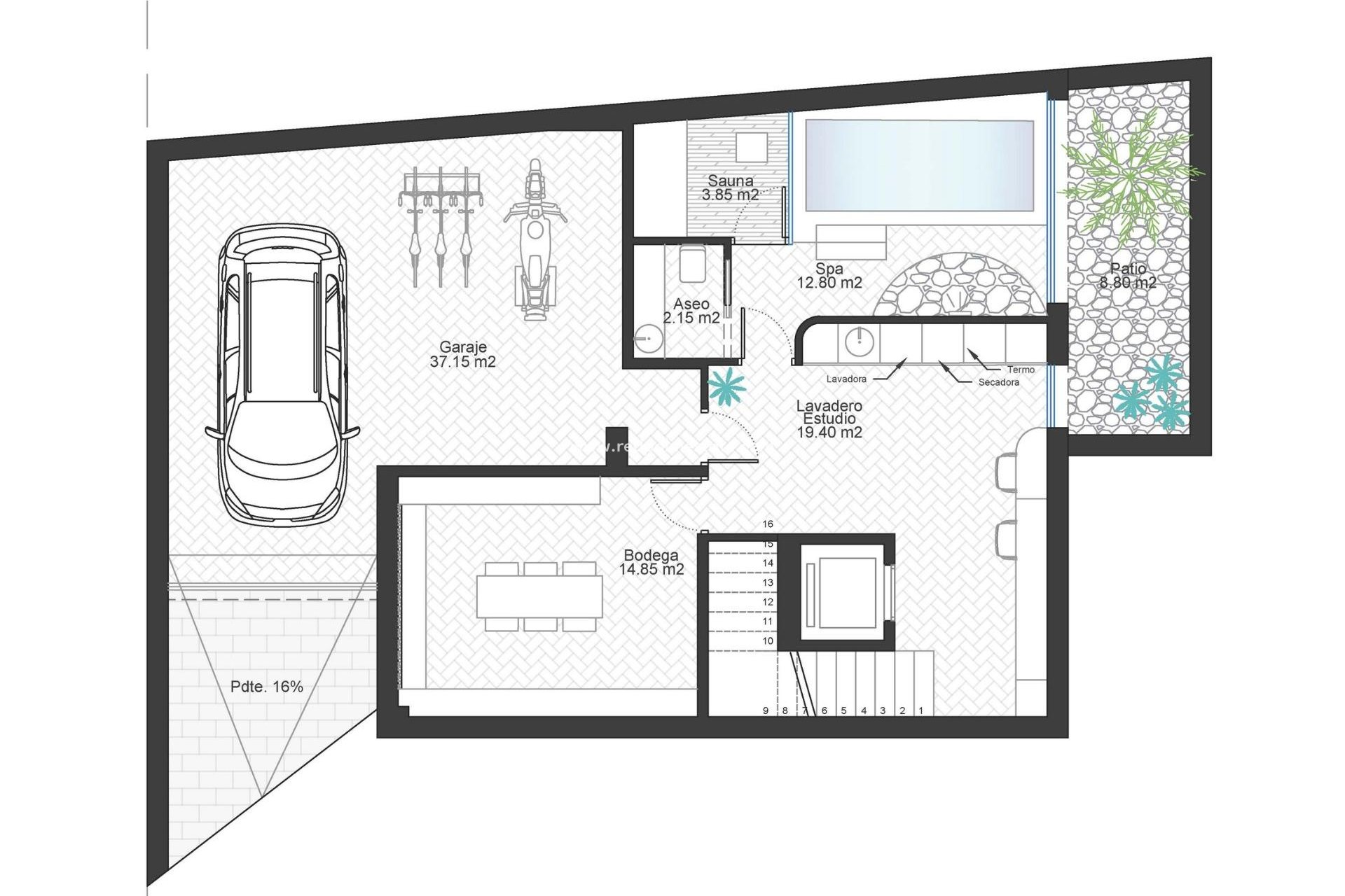 Nybygg - Villa -
La Manga - Cala Flores