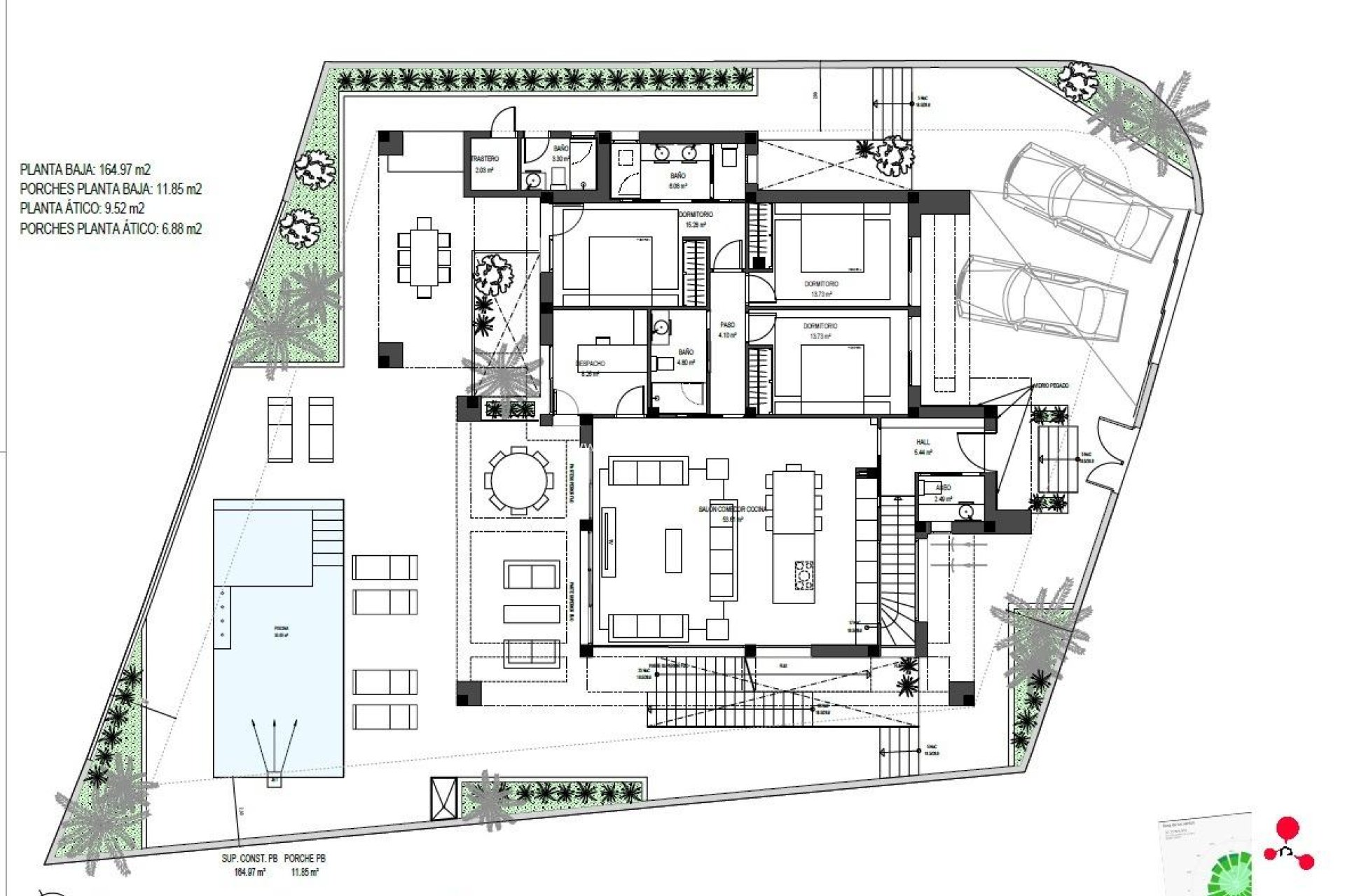 Nybygg - Villa -
Los Alczares - Santa Rosalia