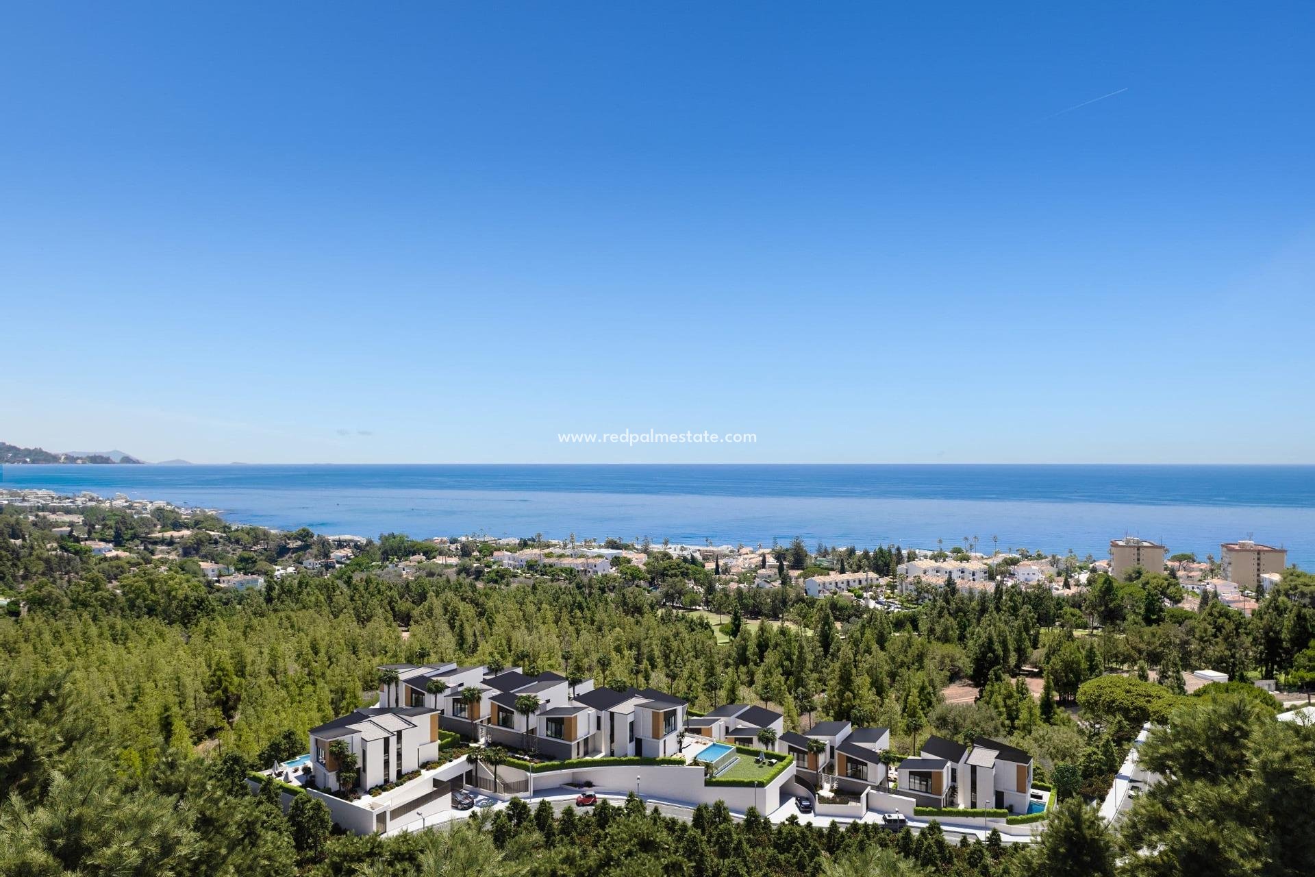 Nybygg - Villa -
Mijas - Calaburra - Chaparral