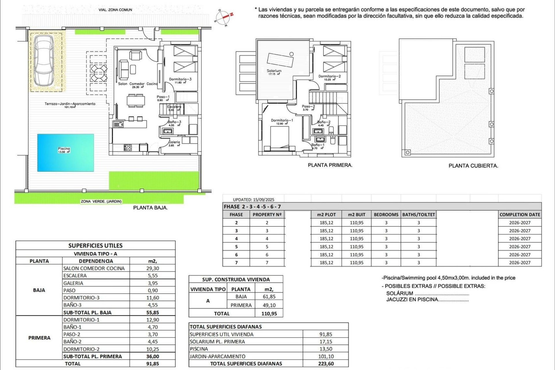 Nybygg - Villa -
Montesinos - La Herada