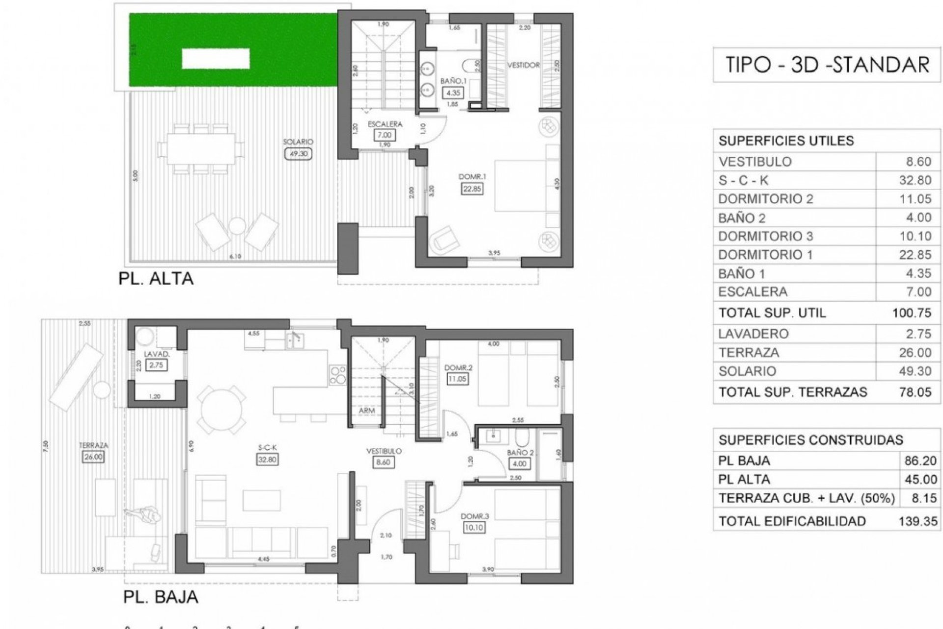 Nybygg - Villa -
Orihuela Costa - La Ciñuelica