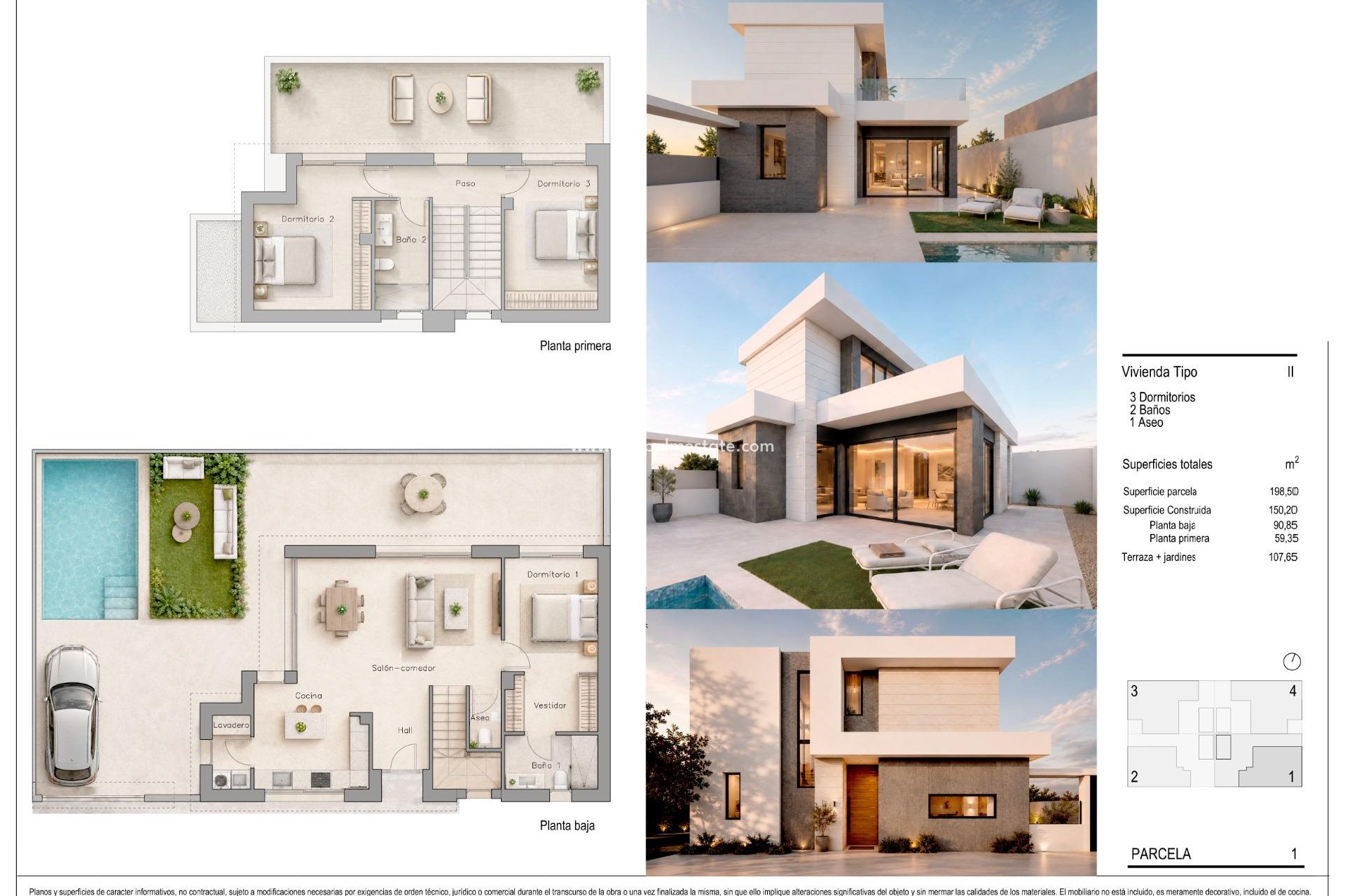 Nybygg - Villa -
Pilar de la Horadada - pueblo