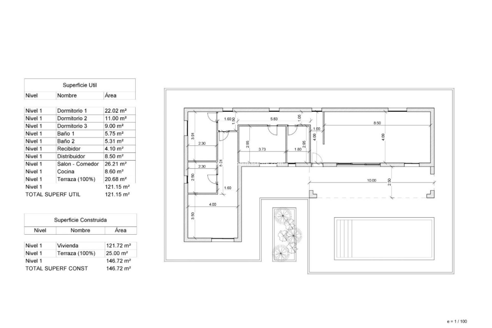 Nybygg - Villa -
Pinoso - Lel