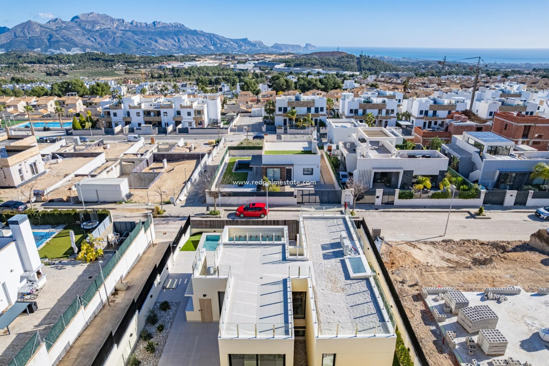 Nybygg - Villa -
Polop - La Alberca