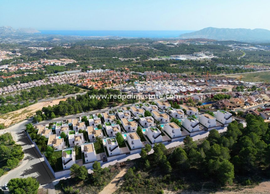 Nybygg - Villa -
Polop - Polop Hills