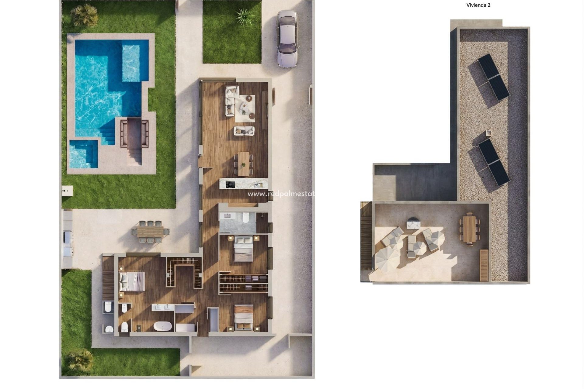 Nybygg - Villa -
Sucina - pueblo