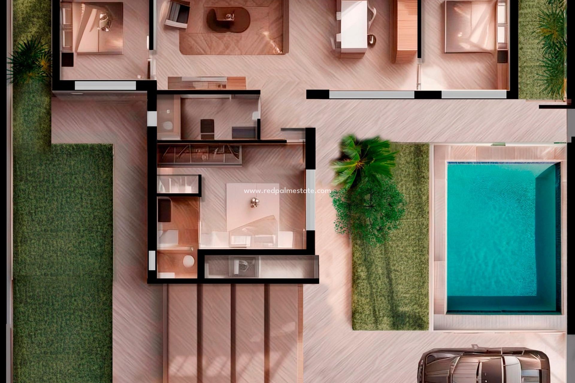 Nybygg - Villa -
Torre Pacheco - Roldán