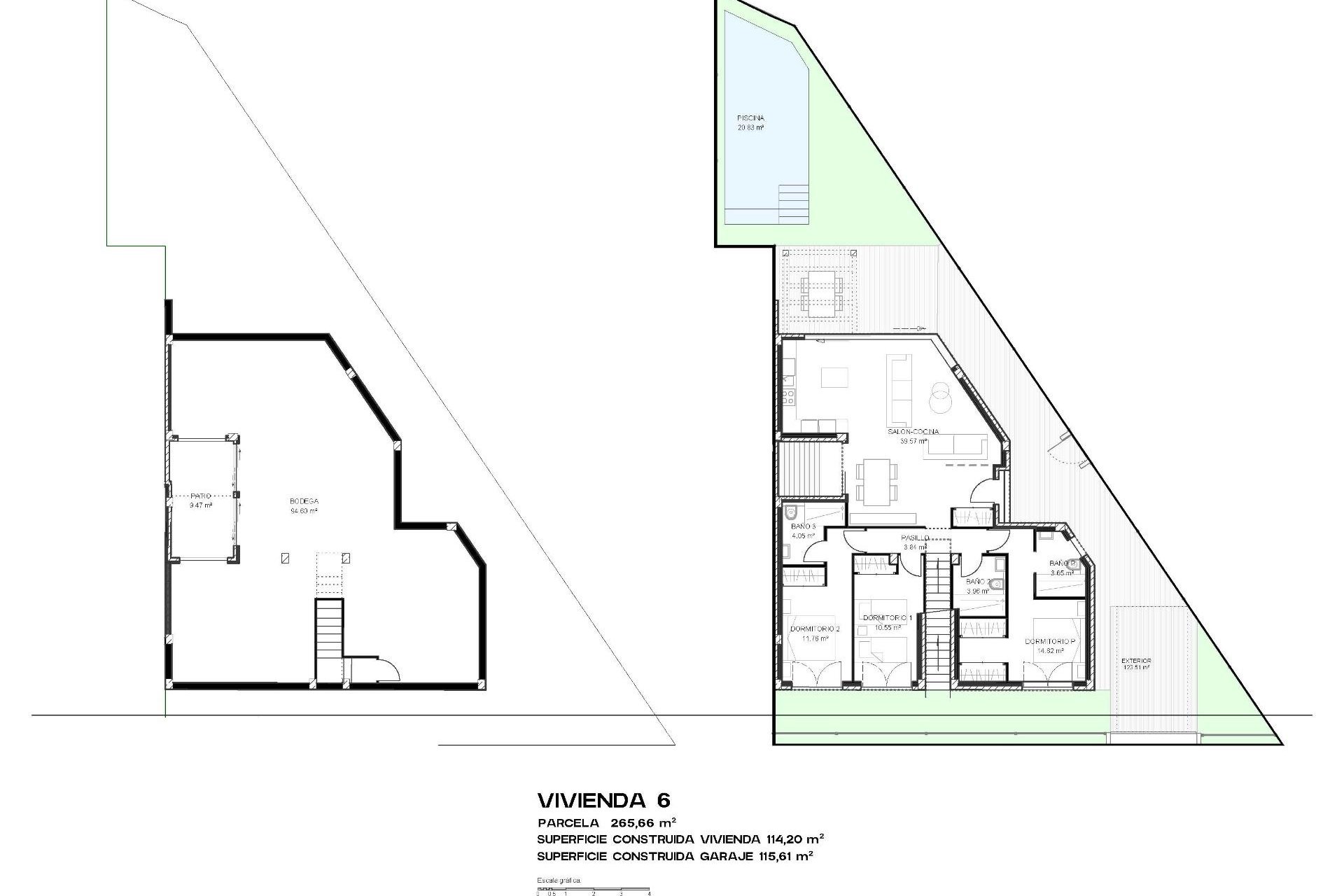 Nybygg - Villa -
Torre Pacheco - Santa Rosalia