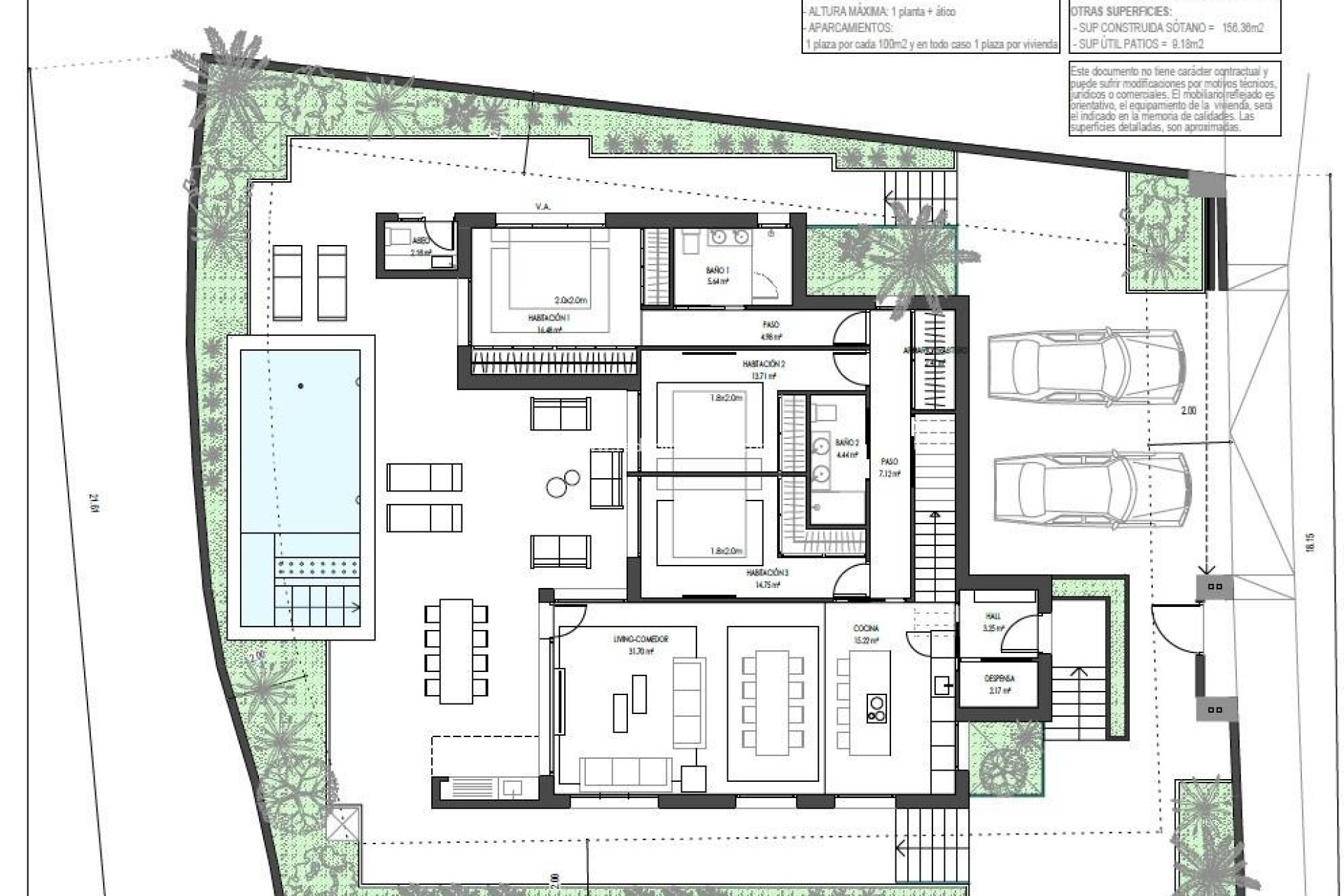 Nybygg - Villa -
Torre Pacheco - Santa Rosalia