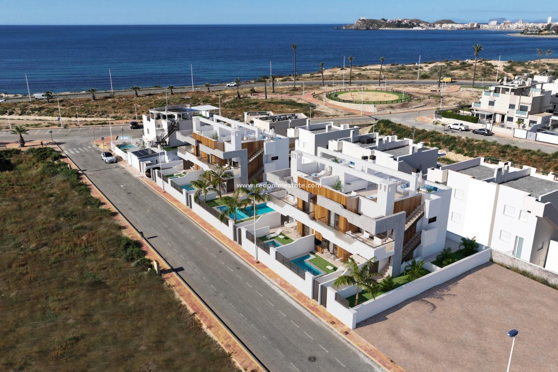 Nybyggnation - Bungalow -
Mazarron - Playa Negra
