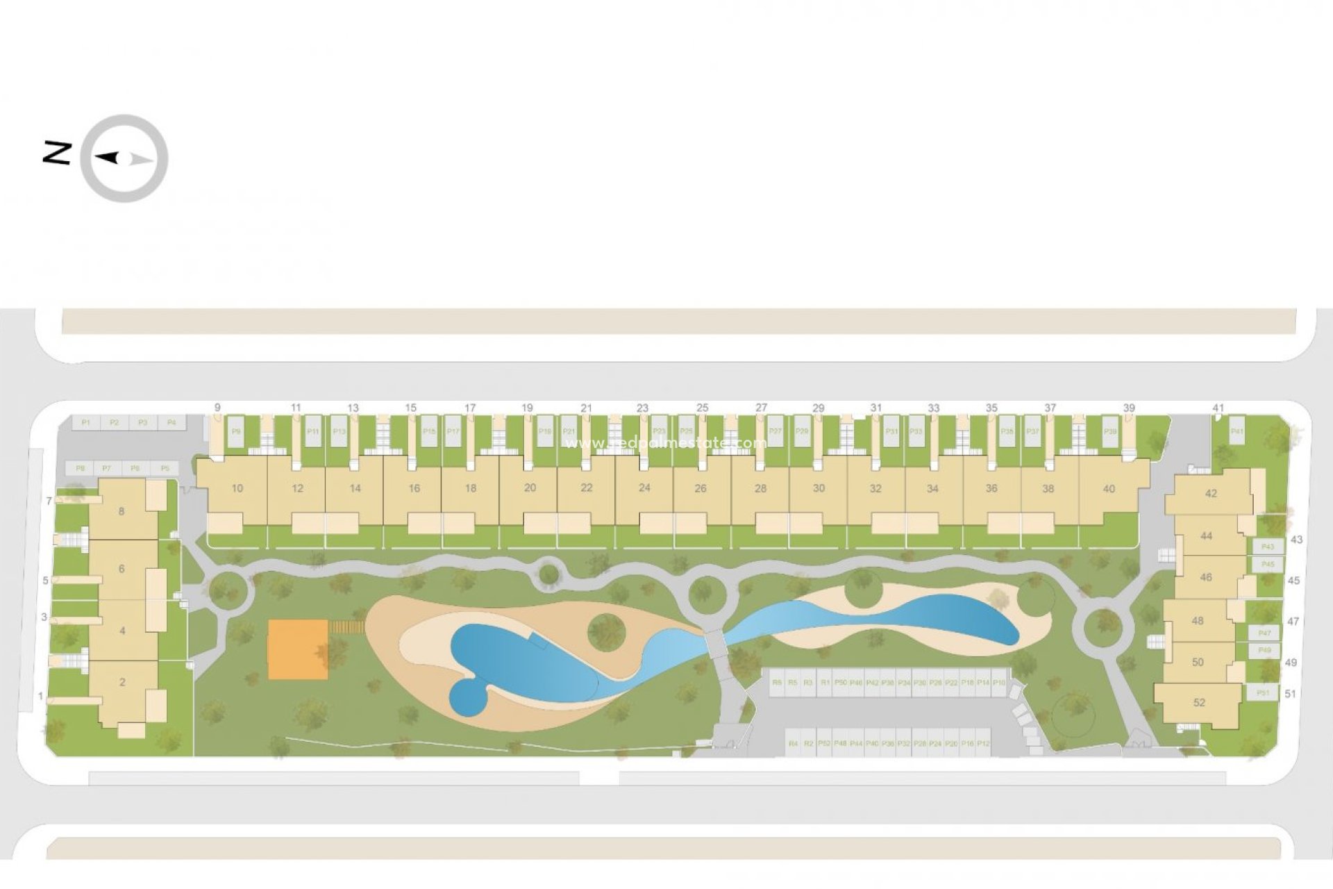Nybyggnation - Bungalow -
Orihuela Costa - Vistabella Golf Entre Naranjos