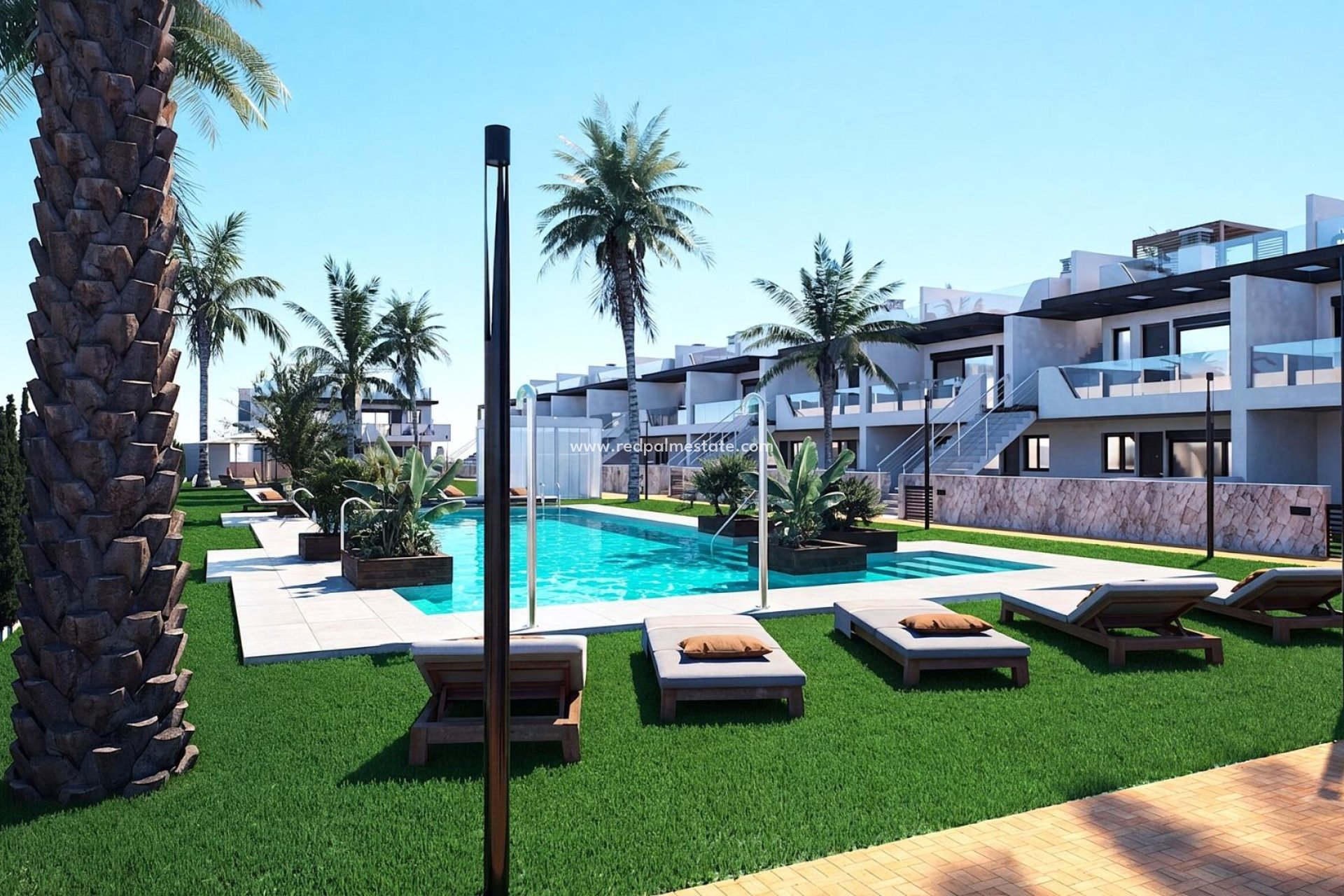 Nybyggnation - Bungalow -
Pilar de la Horadada - pueblo