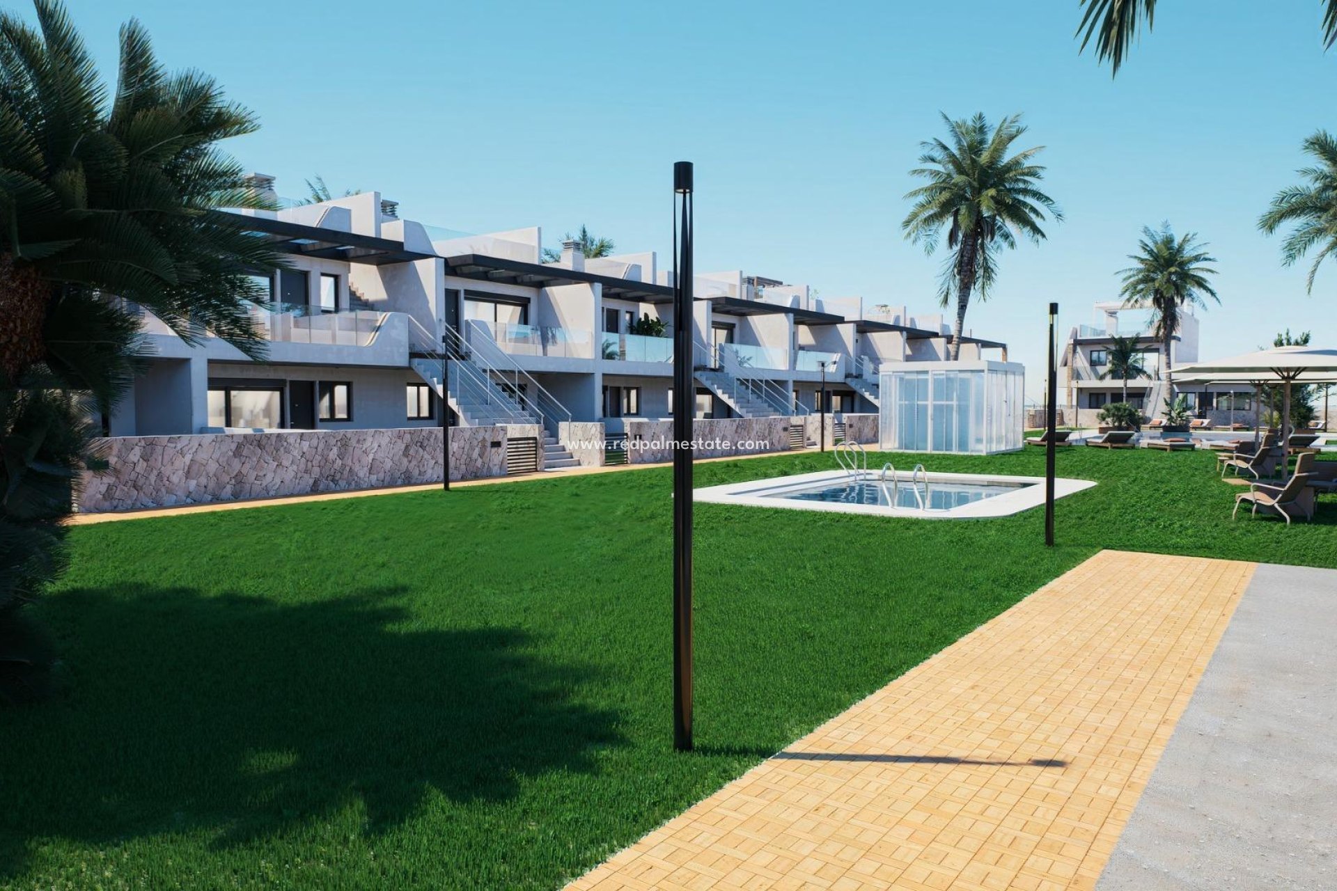 Nybyggnation - Bungalow -
Pilar de la Horadada - pueblo