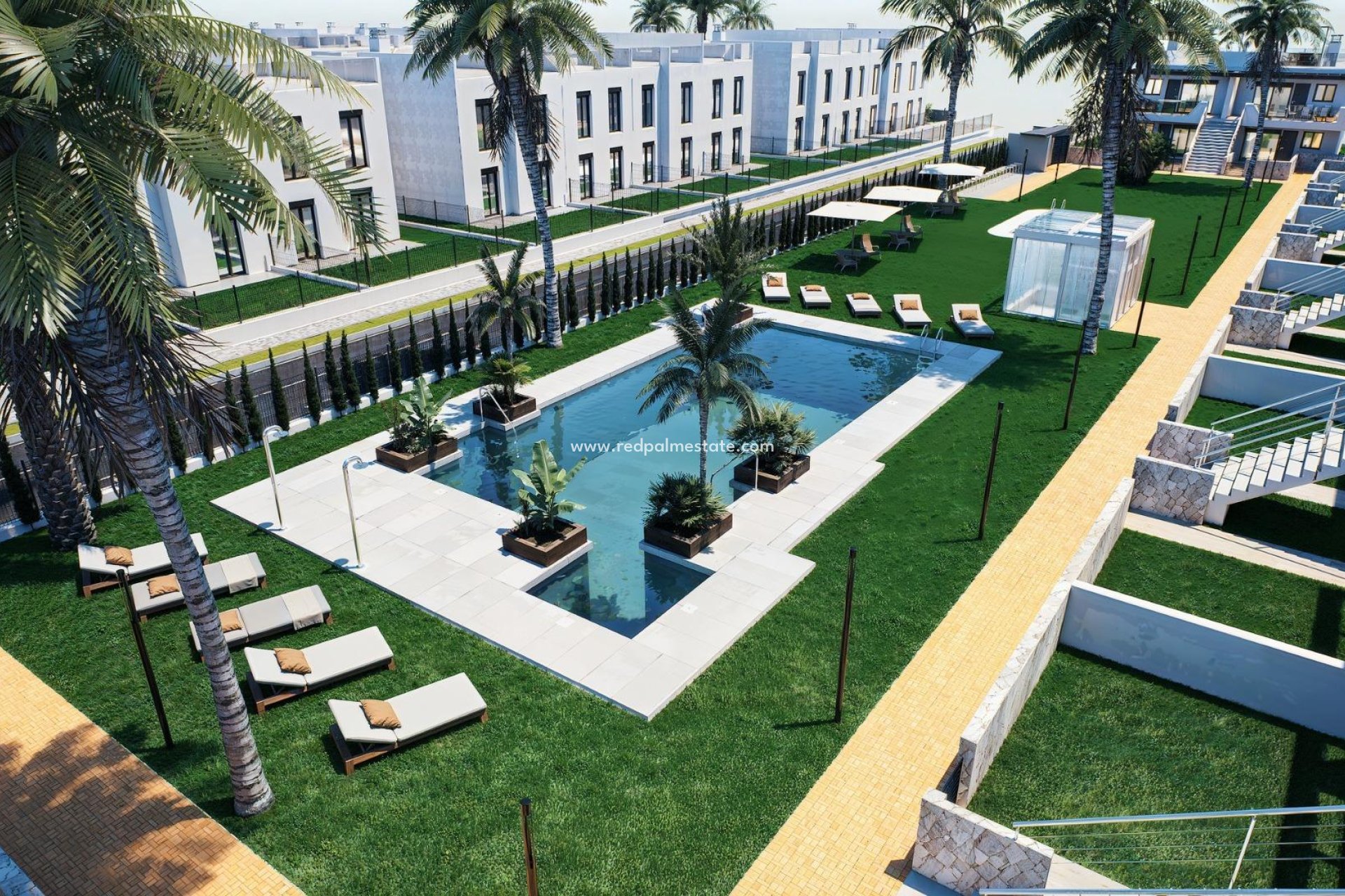 Nybyggnation - Bungalow -
Pilar de la Horadada - pueblo