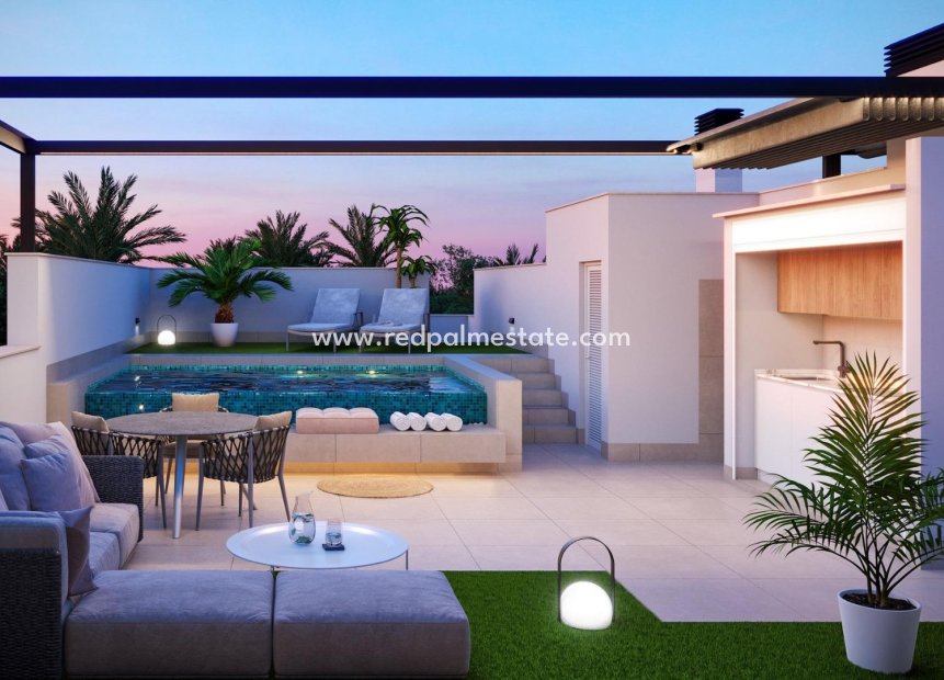 Nybyggnation - Bungalow -
Pilar de la Horadada - pueblo