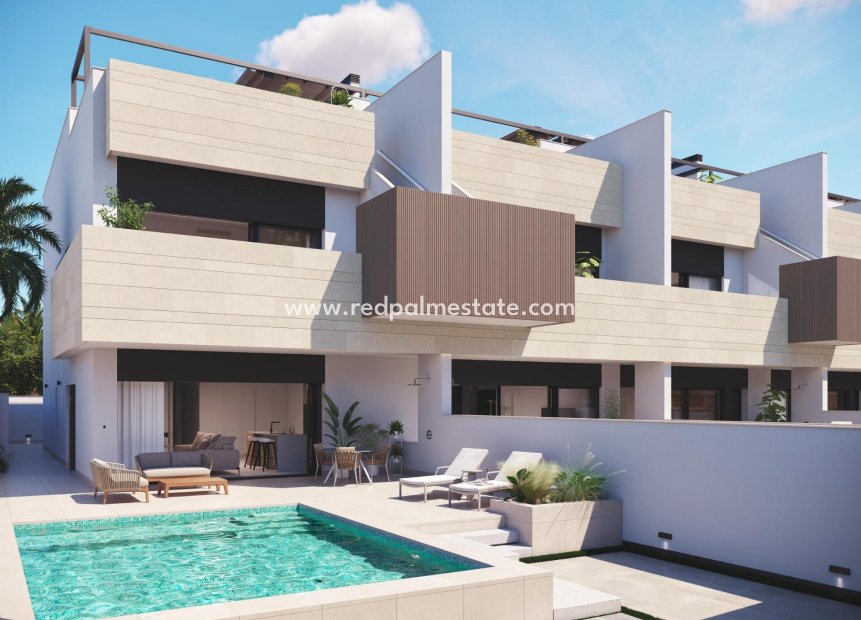 Nybyggnation - Bungalow -
Pilar de la Horadada - pueblo