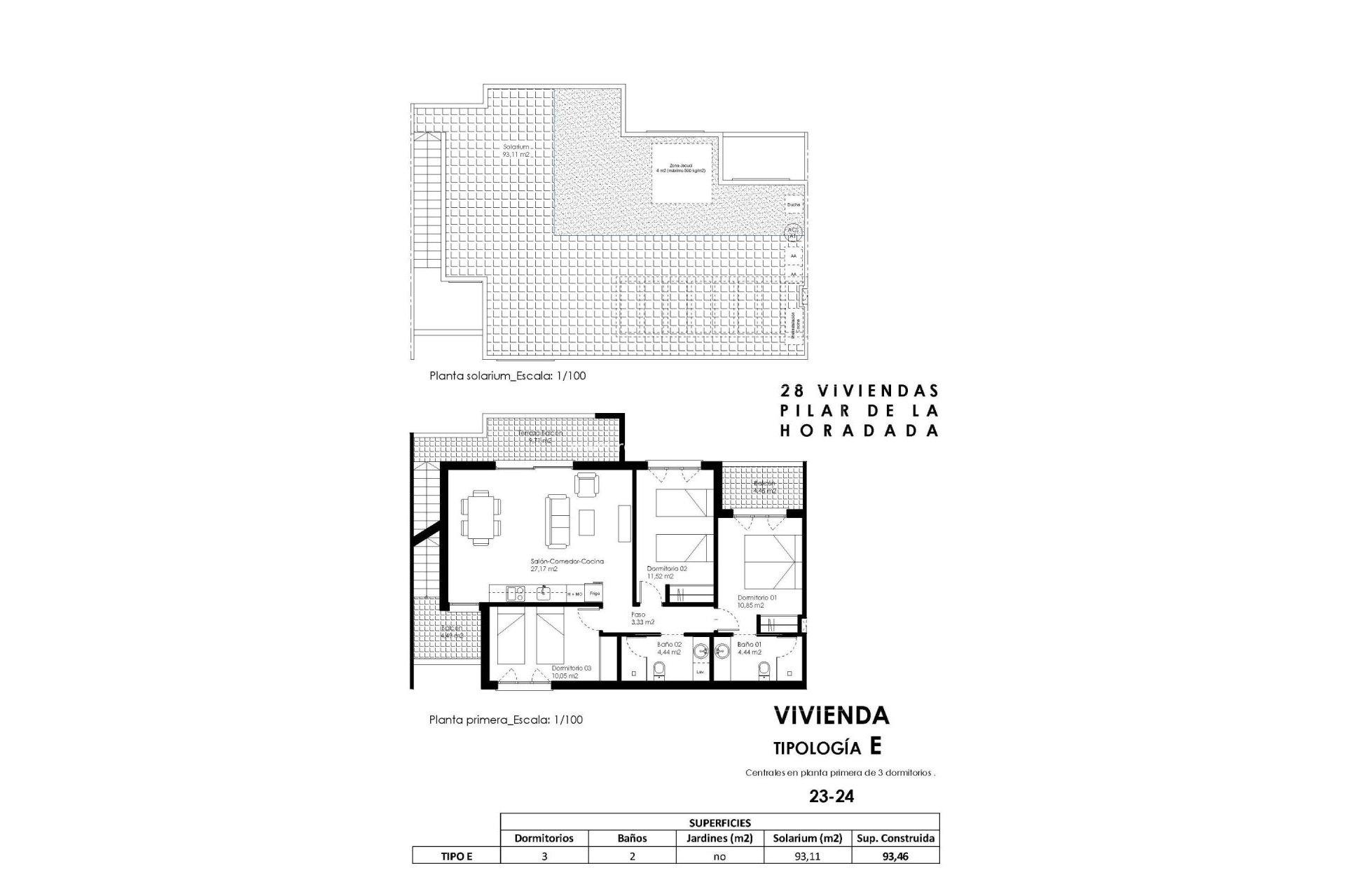 Nybyggnation - Bungalow -
Pilar de la Horadada - pueblo