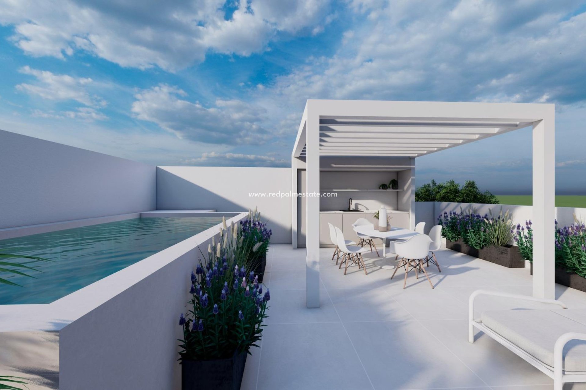 Nybyggnation - Bungalow -
Pilar de la Horadada - pueblo