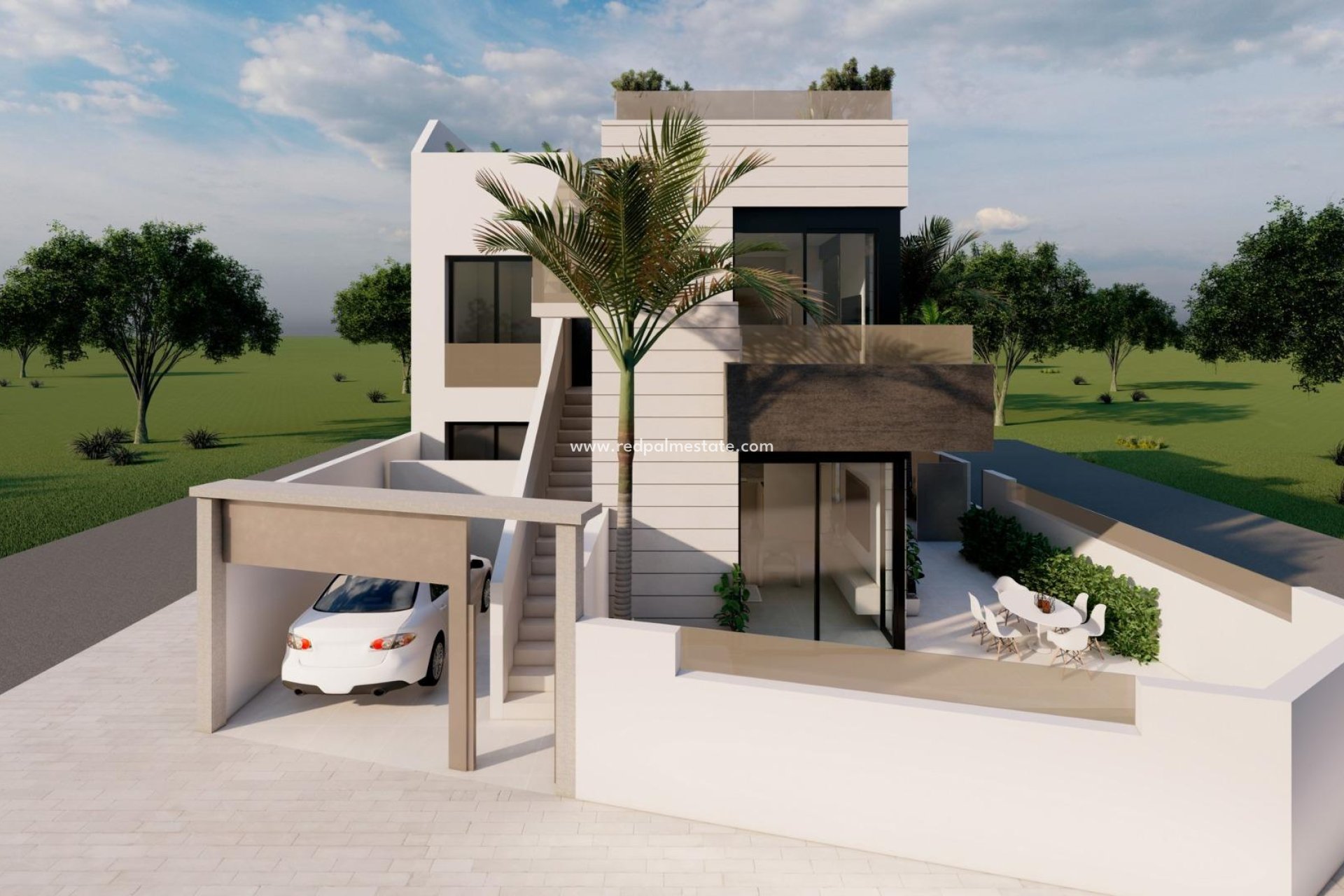 Nybyggnation - Bungalow -
Pilar de la Horadada - pueblo