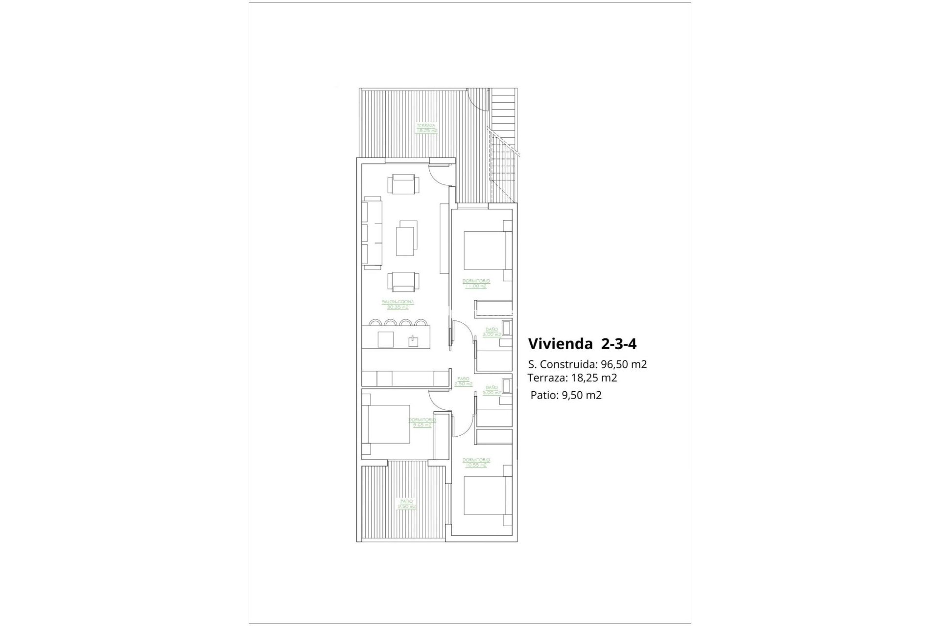 Nybyggnation - Bungalow -
San Pedro del Pinatar - Los Antolinos