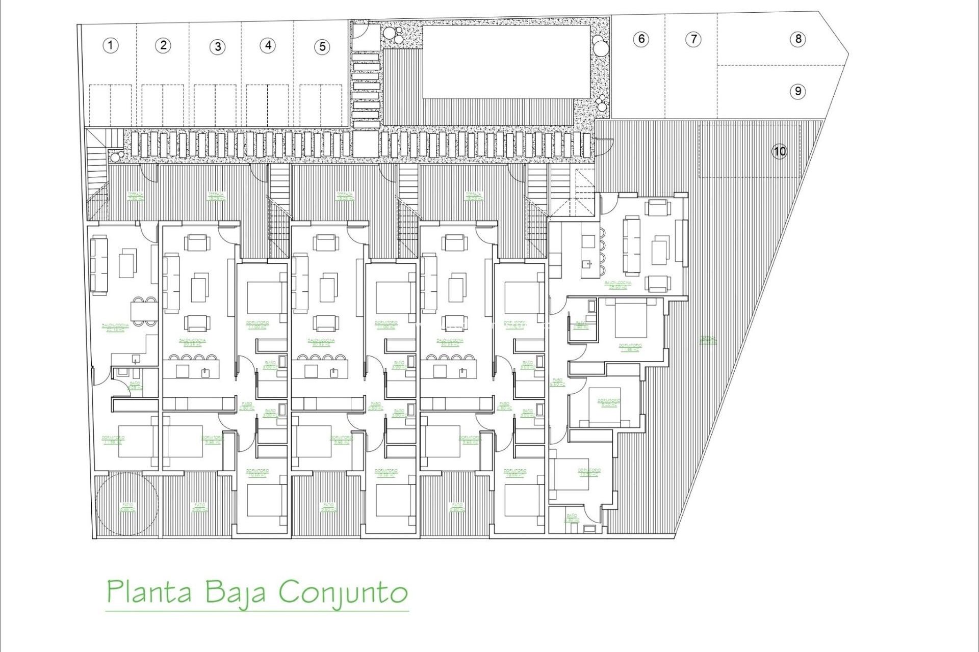 Nybyggnation - Bungalow -
San Pedro del Pinatar - Los Antolinos