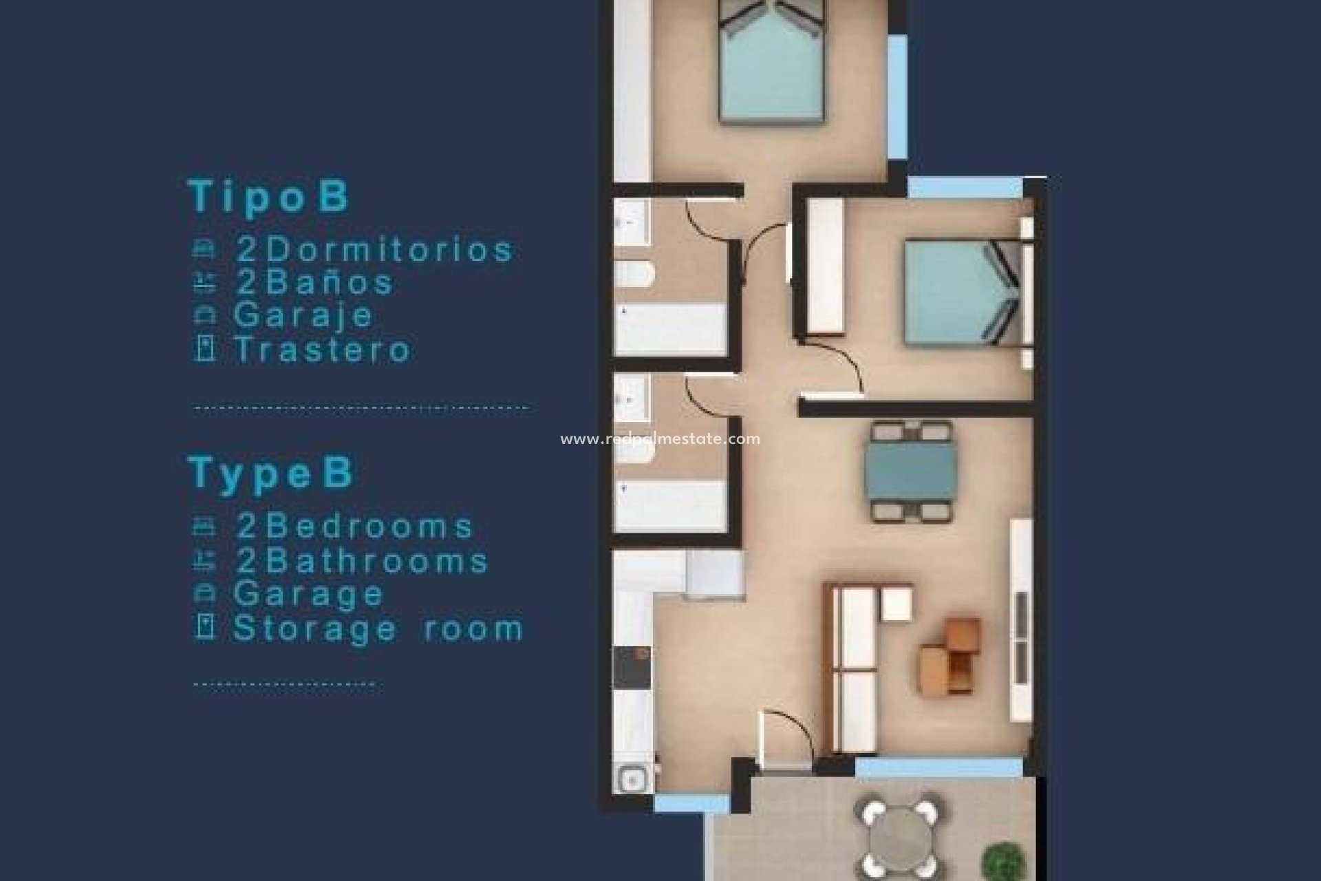 Nybyggnation - Bungalow -
San Pedro del Pinatar - Los Pinos