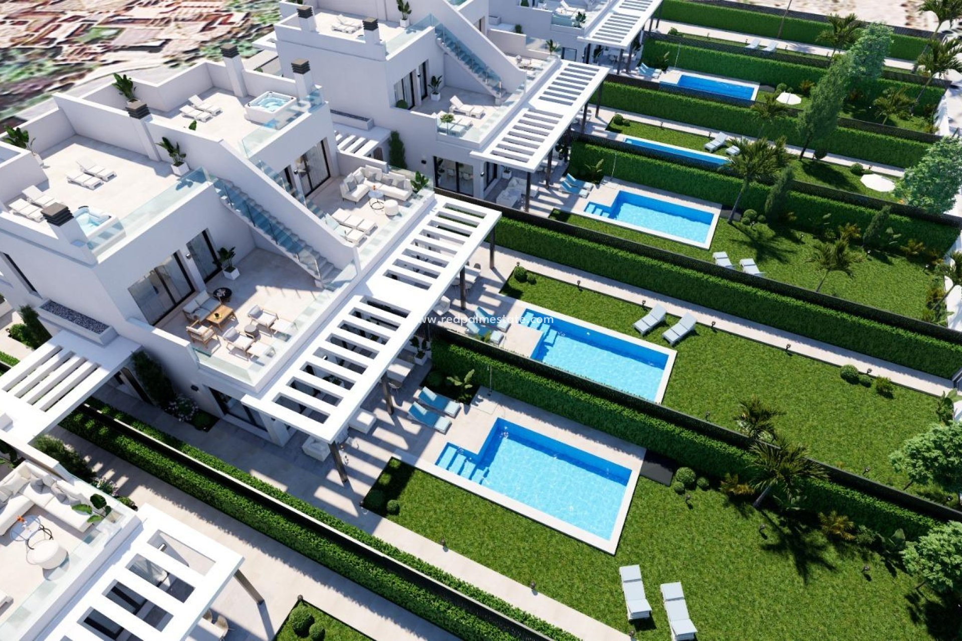 Nybyggnation - Fristående villa -
Los Alczares - Punta Calera