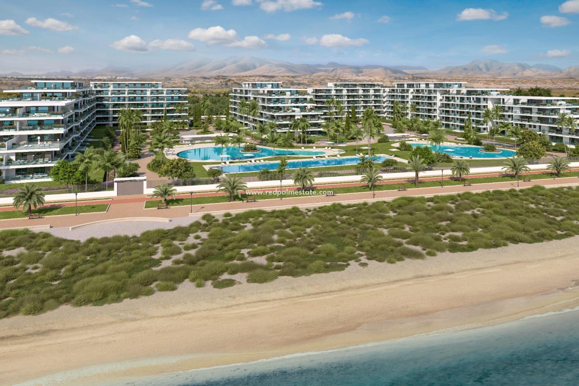 Nybyggnation - Lägenhet -
Almerimar - 1ª Linea De Playa