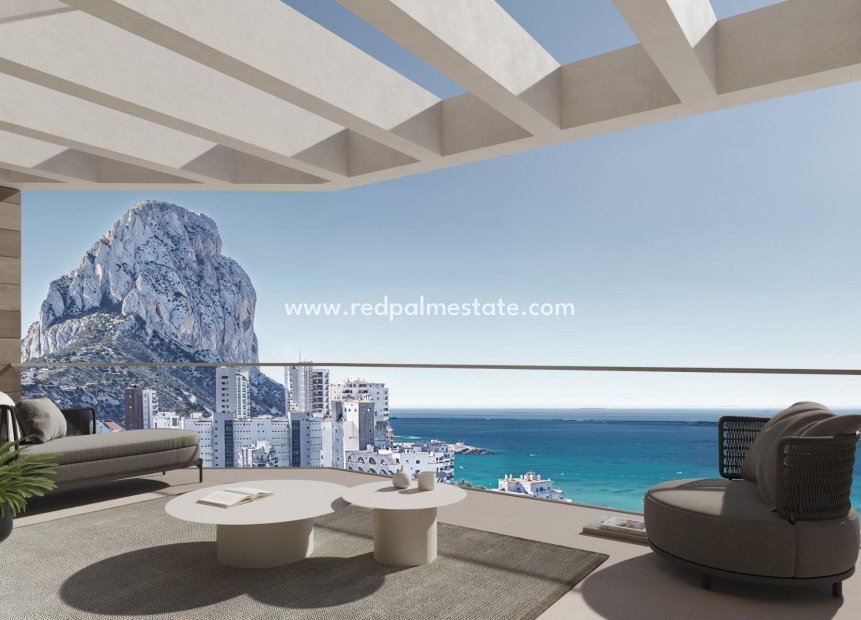 Nybyggnation - Lägenhet -
Calpe - Playa Arenal