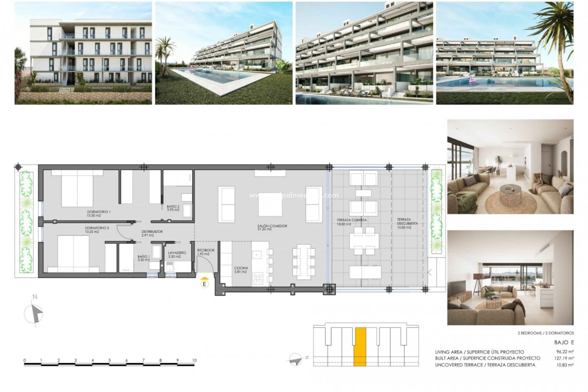 Nybyggnation - Lägenhet -
CARTAGENA - Mar De Cristal