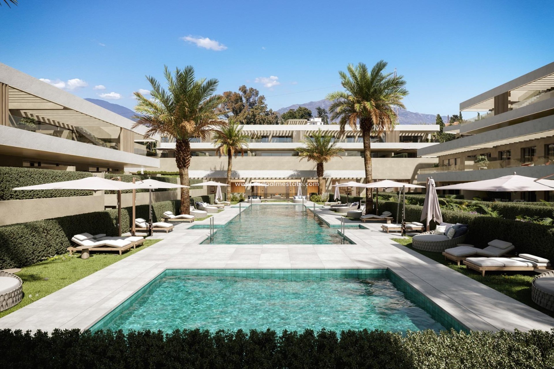 Nybyggnation - Lägenhet -
Estepona - El Campanario