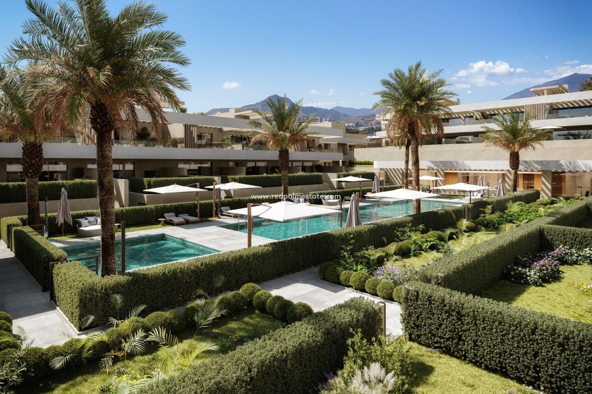 Nybyggnation - Lägenhet -
Estepona - El Campanario