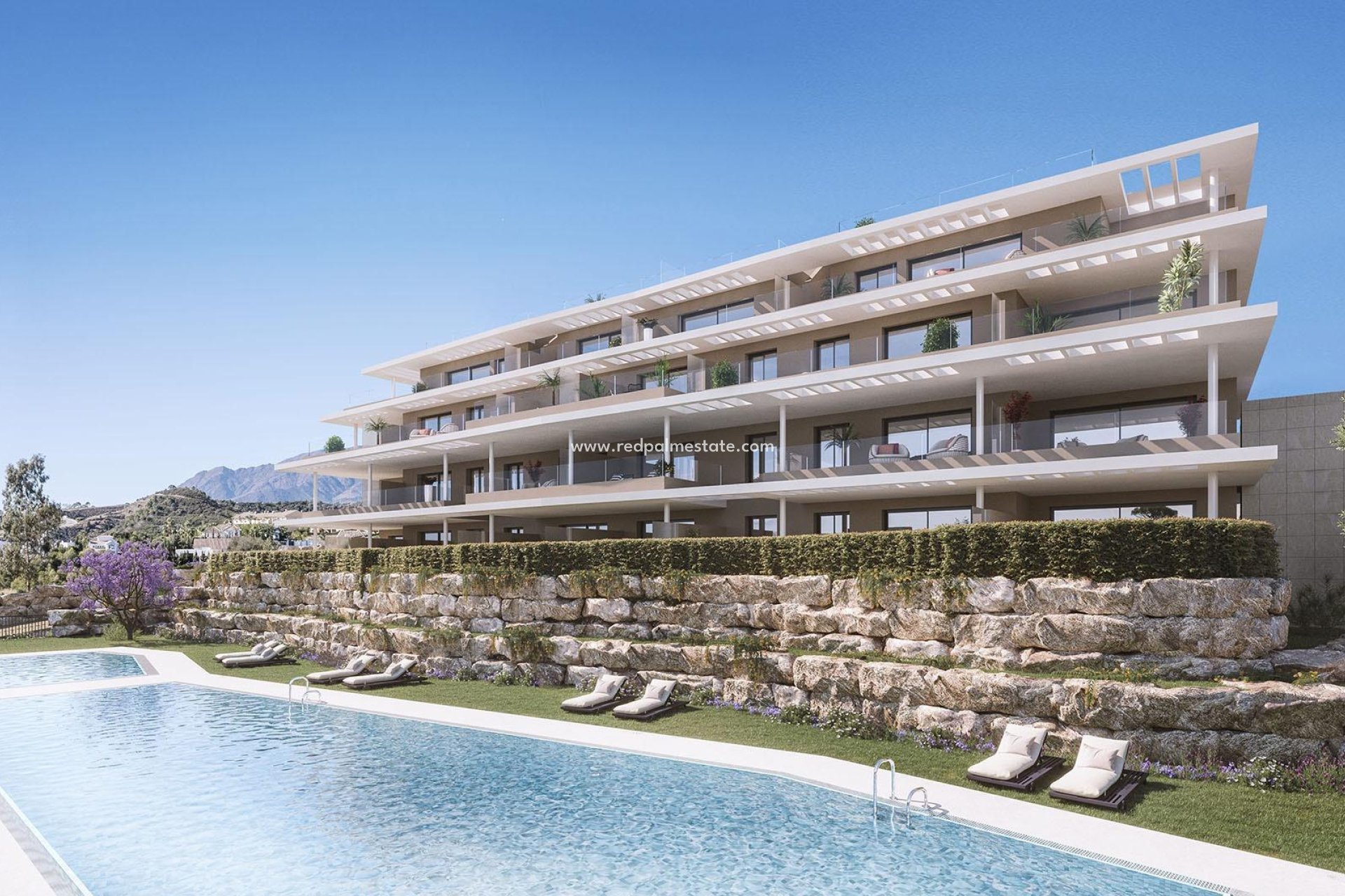 Nybyggnation - Lägenhet -
Estepona - La Resina Golf
