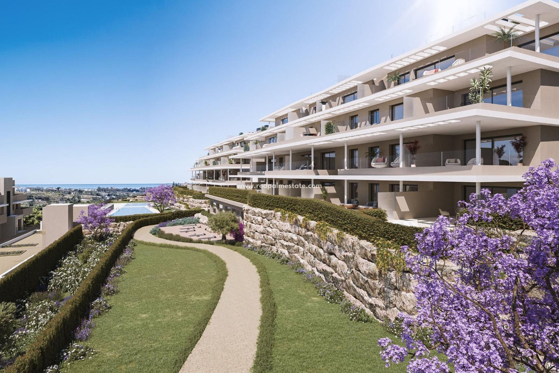 Nybyggnation - Lägenhet -
Estepona - La Resina Golf