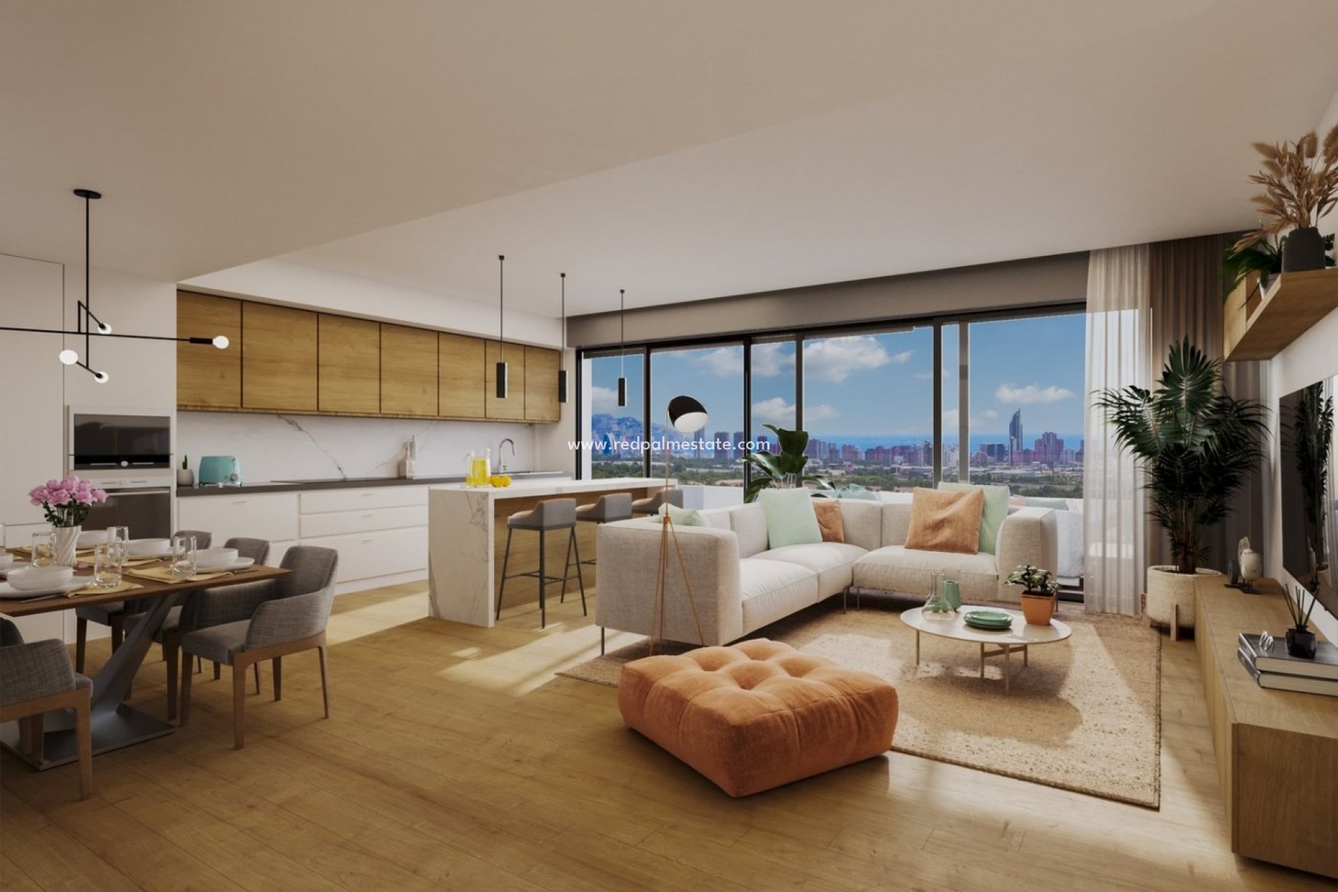 Nybyggnation - Lägenhet -
Finestrat - Urbanizaciones